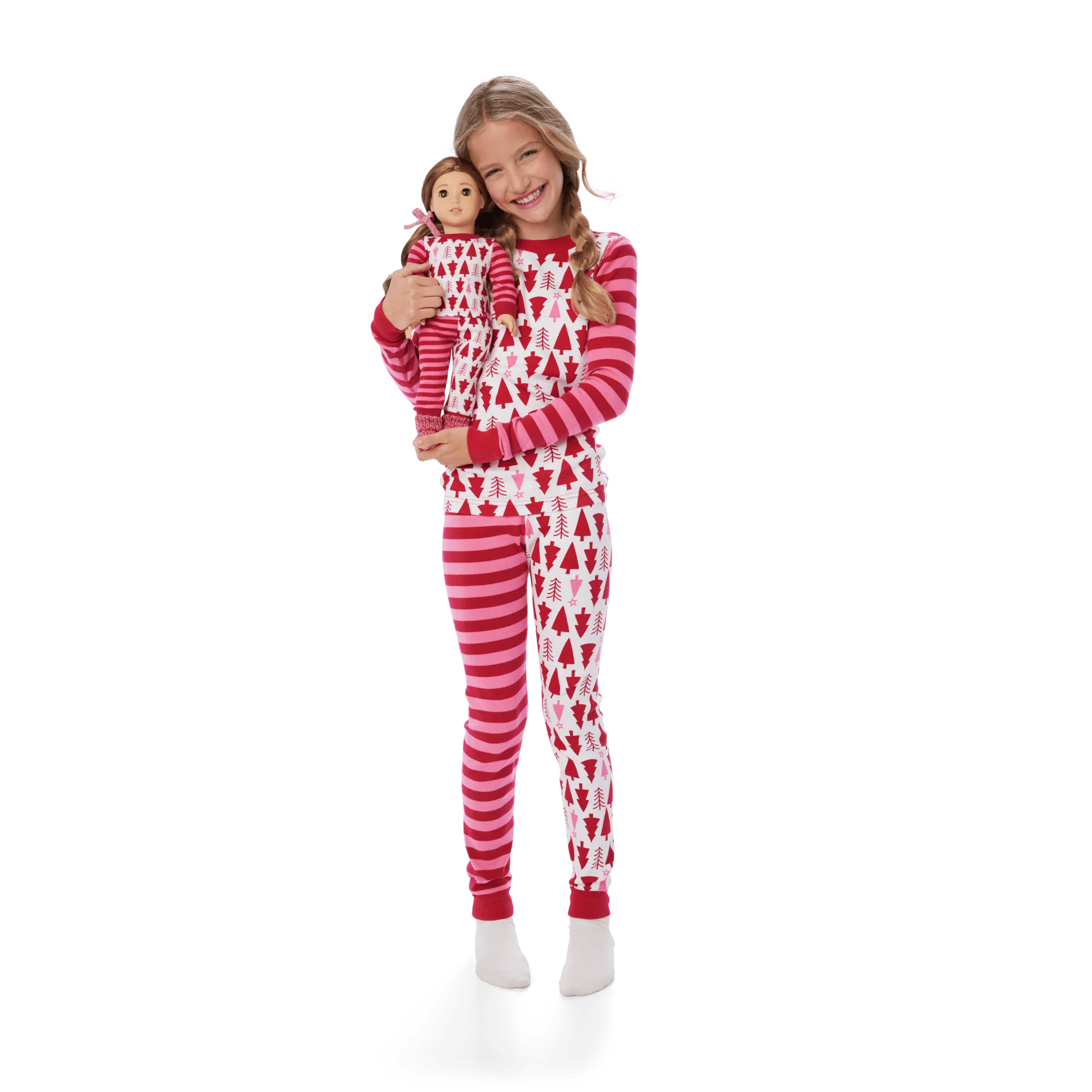 American Girl® x Hanna Andersson Holiday Treetops Pajamas for Girls & 18-inch Dolls