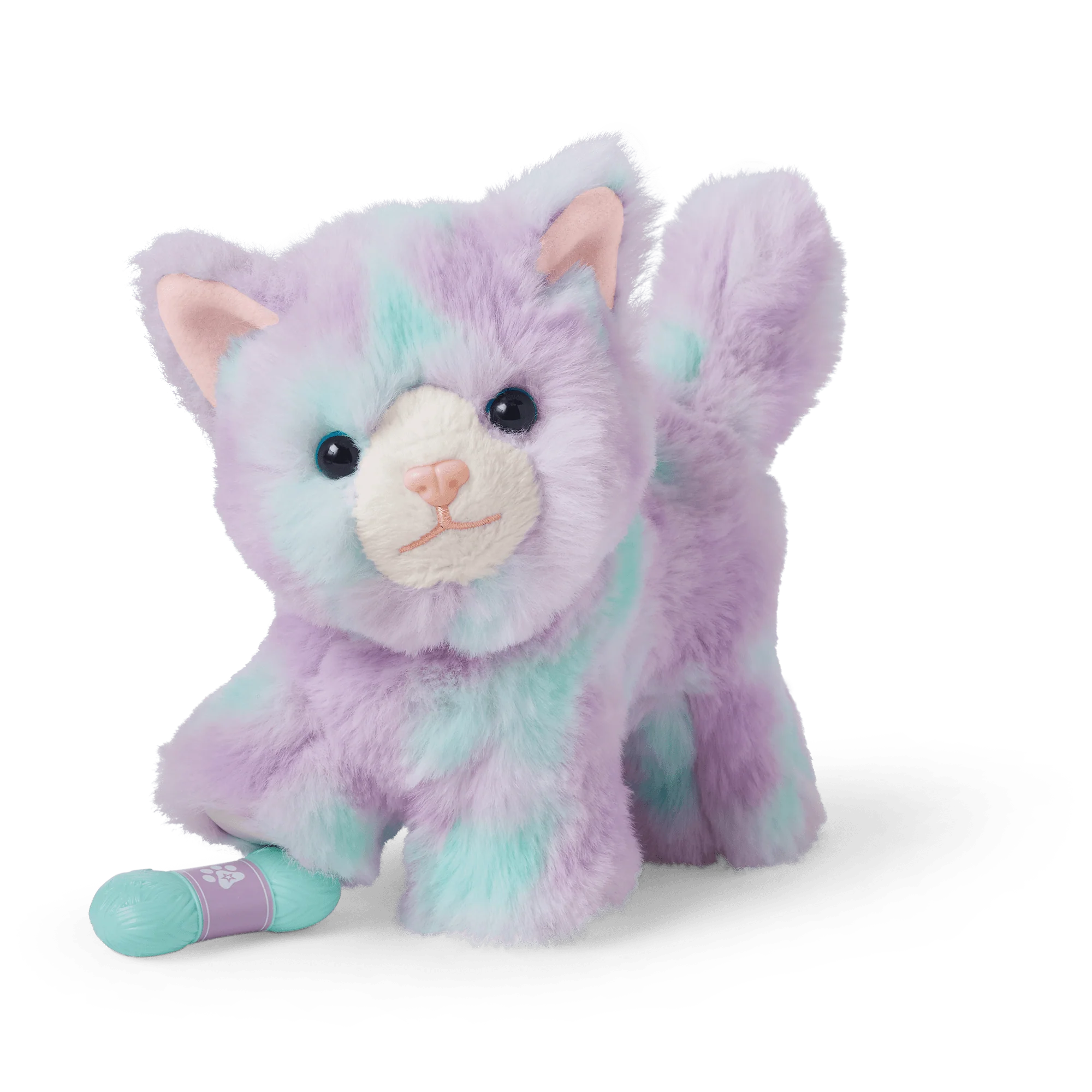 Purrpley Pink Kitty Cat for 18-inch Dolls & Fancy Pet Fashion Accessories