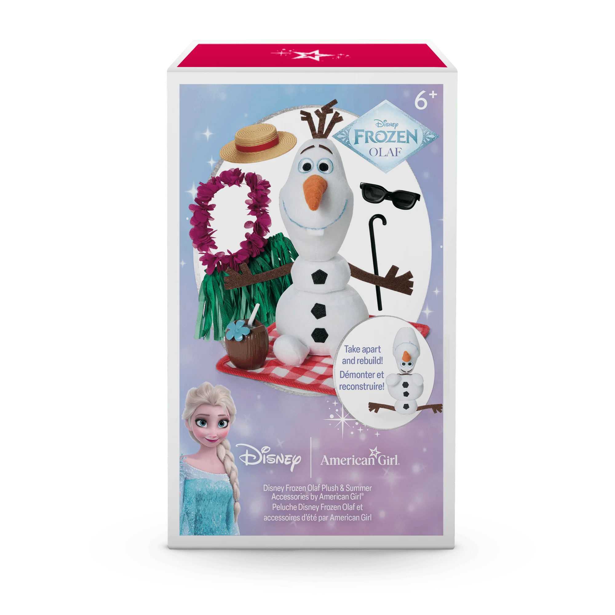 Disney Frozen Olaf Plush & Summer Accessories by American Girl®