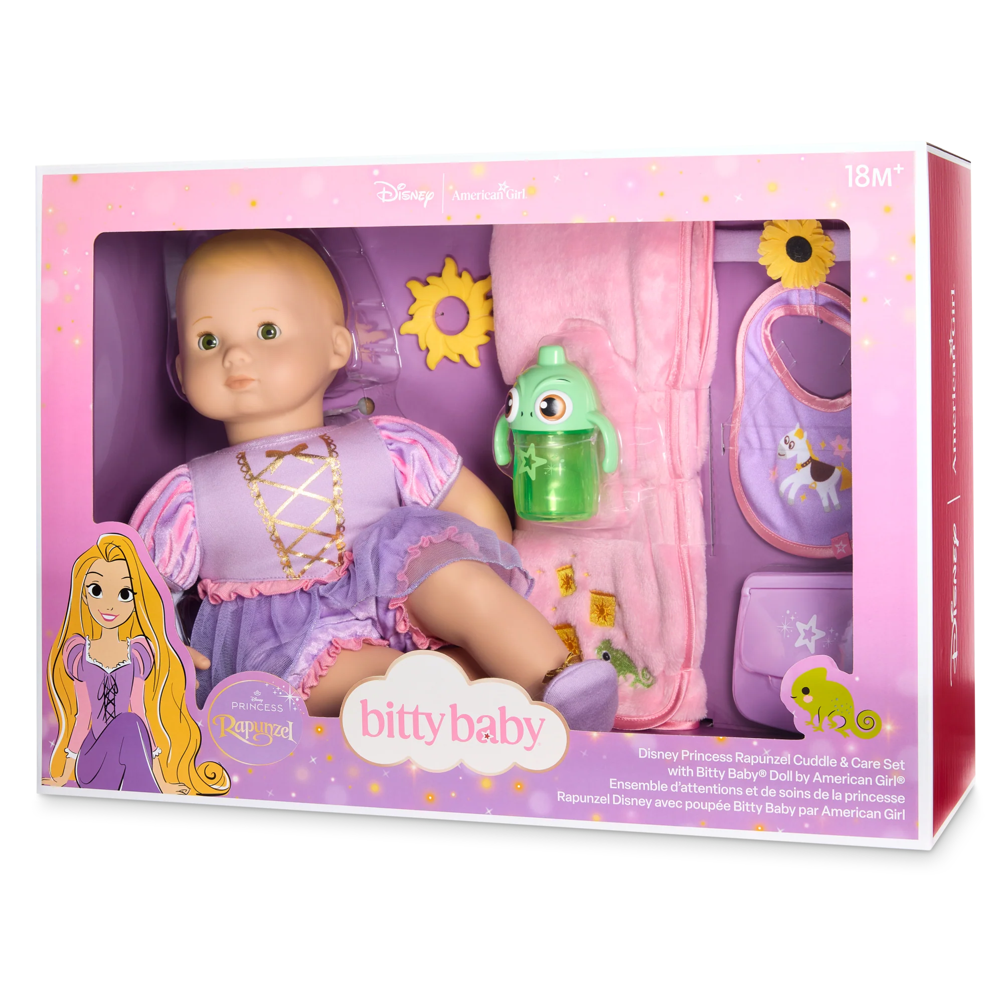 Disney Princess Rapunzel Cuddle & Care Set with Bitty Baby® Doll by American Girl®