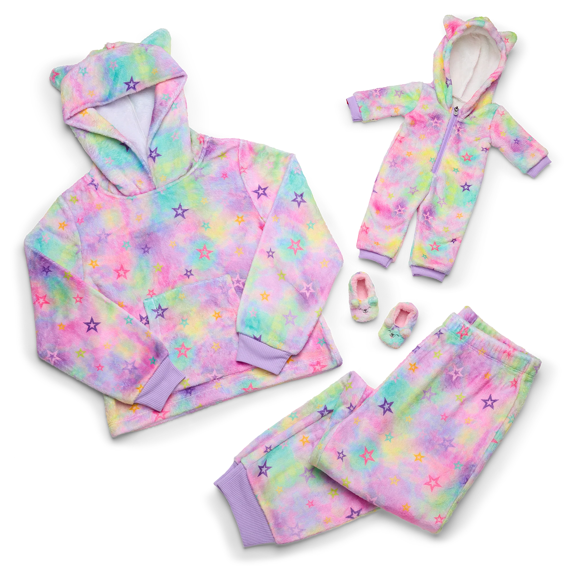Summer's™ Stars & Snuggles Pajamas for Girls & 18-inch Dolls (Girl of the Year™ 2025)