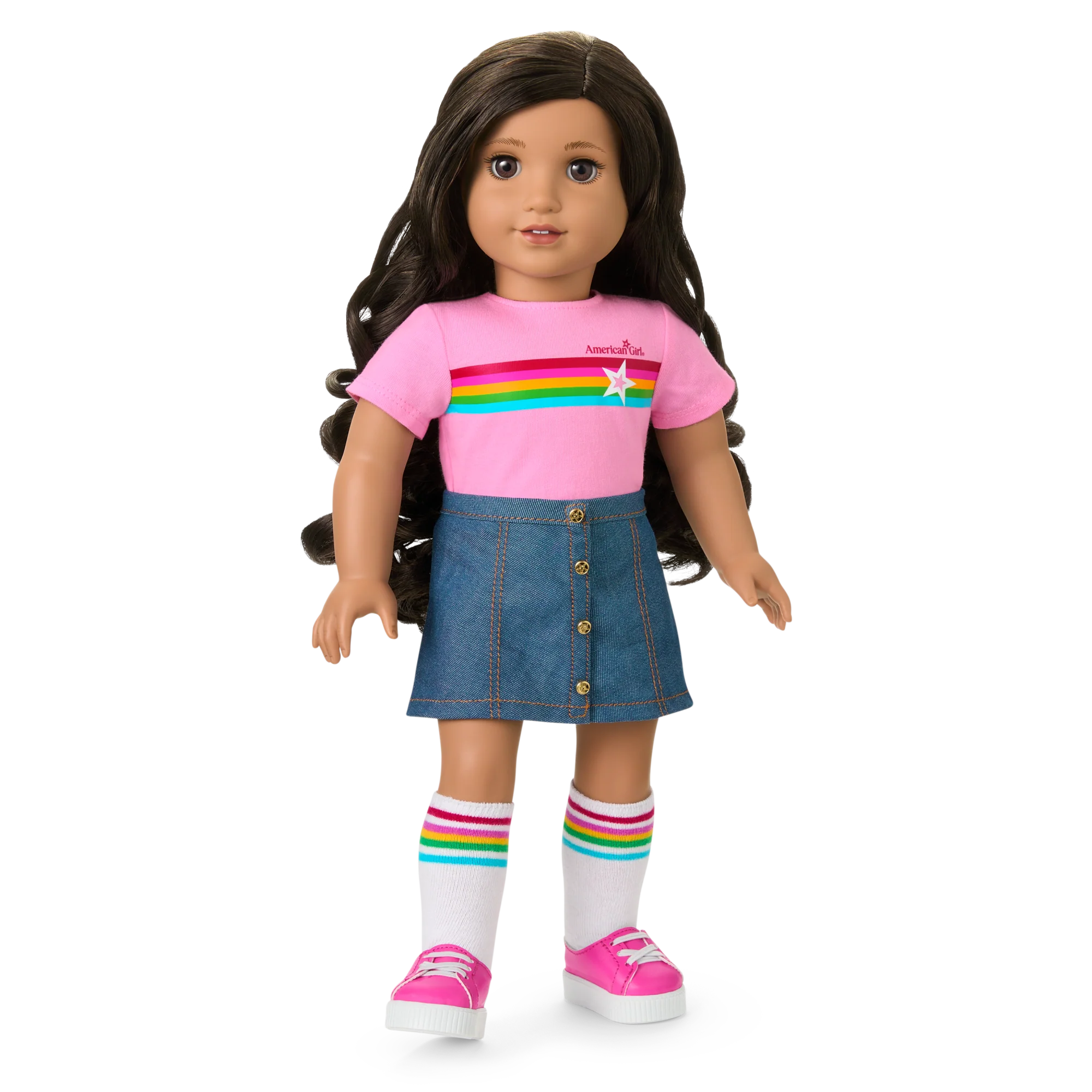 Truly Me™ 18-inch Doll #108, Puppy, Mini Backpack & Accessories AG™ Star Squad Bundle
