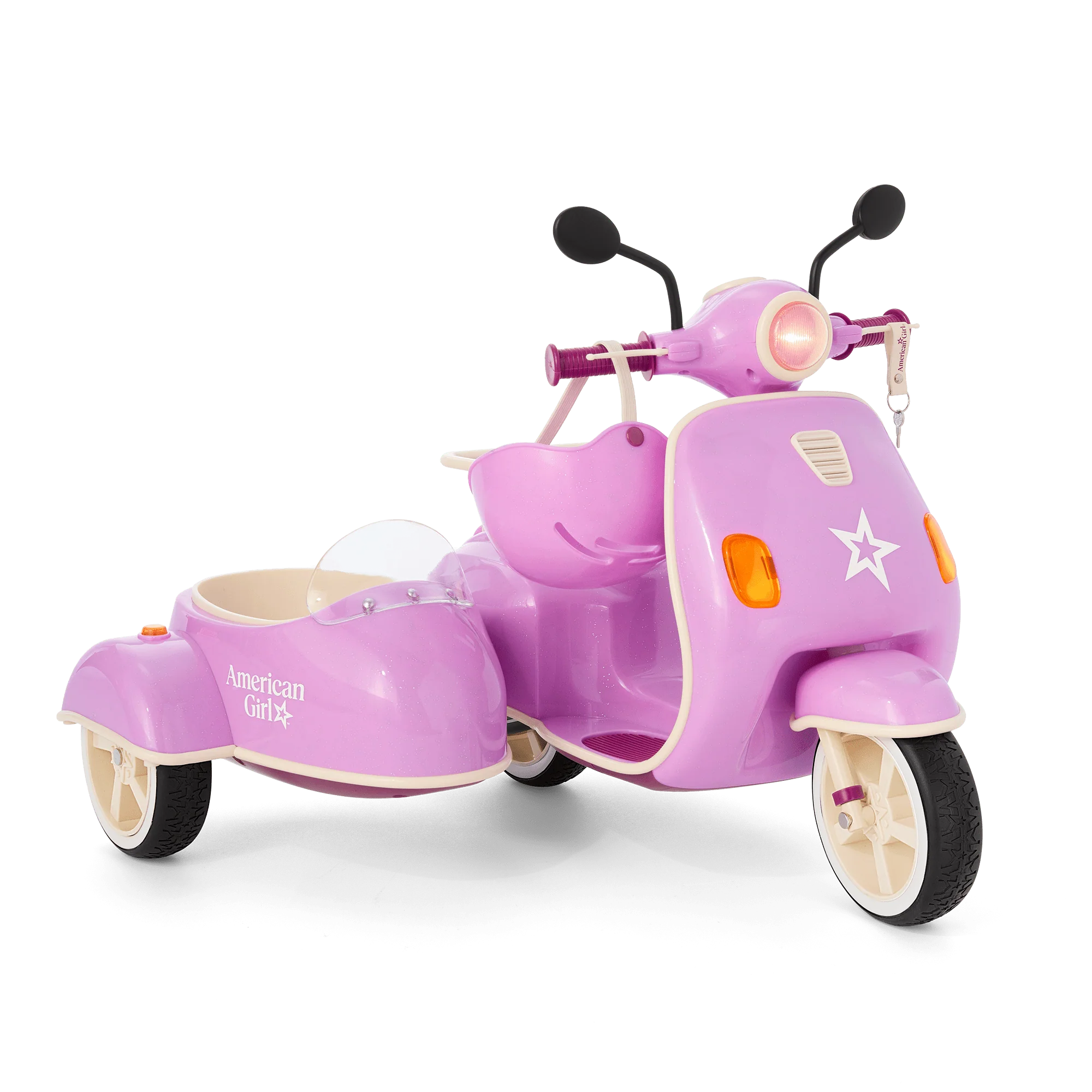 Hit the Road Scooter & Sidecar for 18-inch Dolls