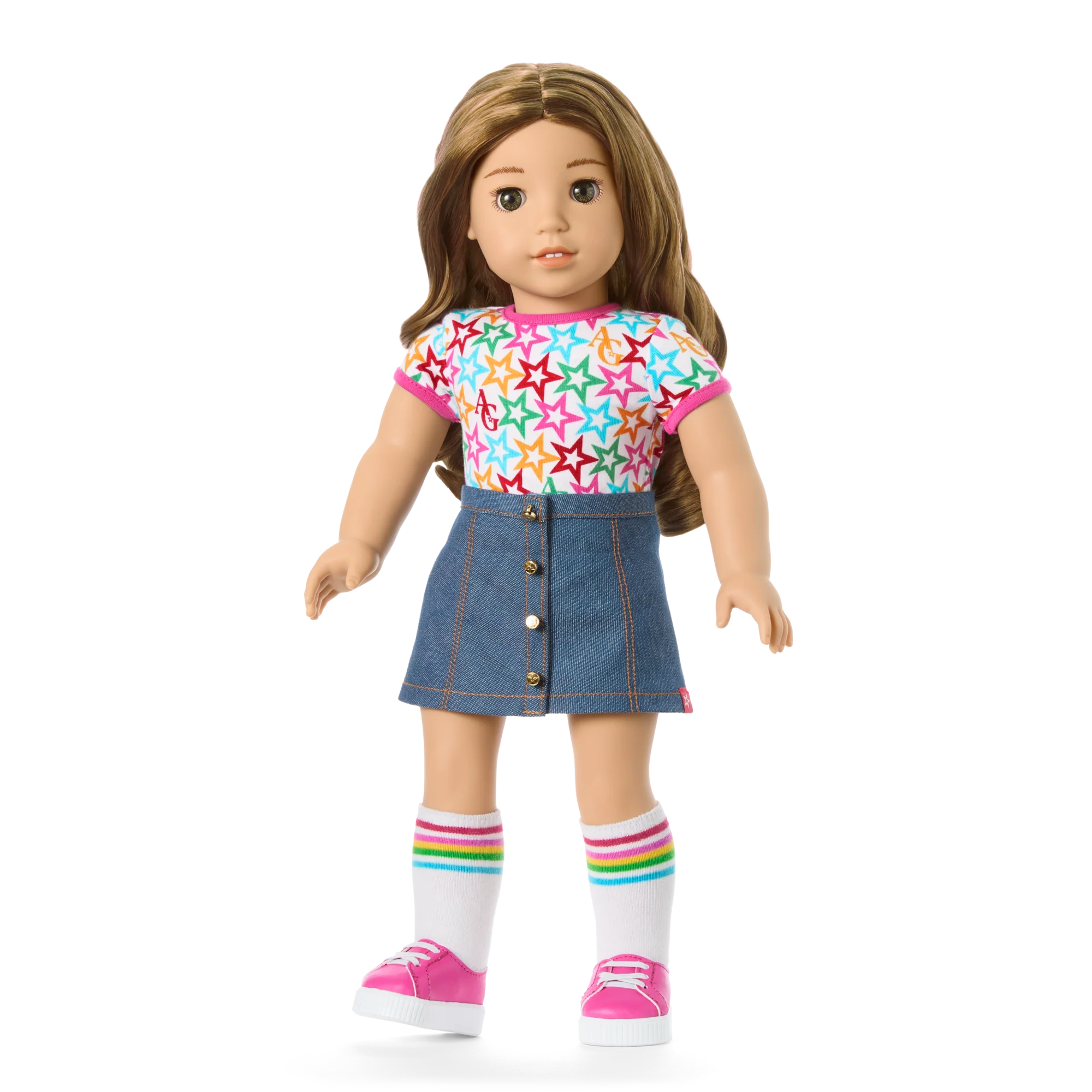Truly Me™ 18-inch Doll #118, Puppy, Mini Backpack & Accessories AG™ Star Squad Bundle