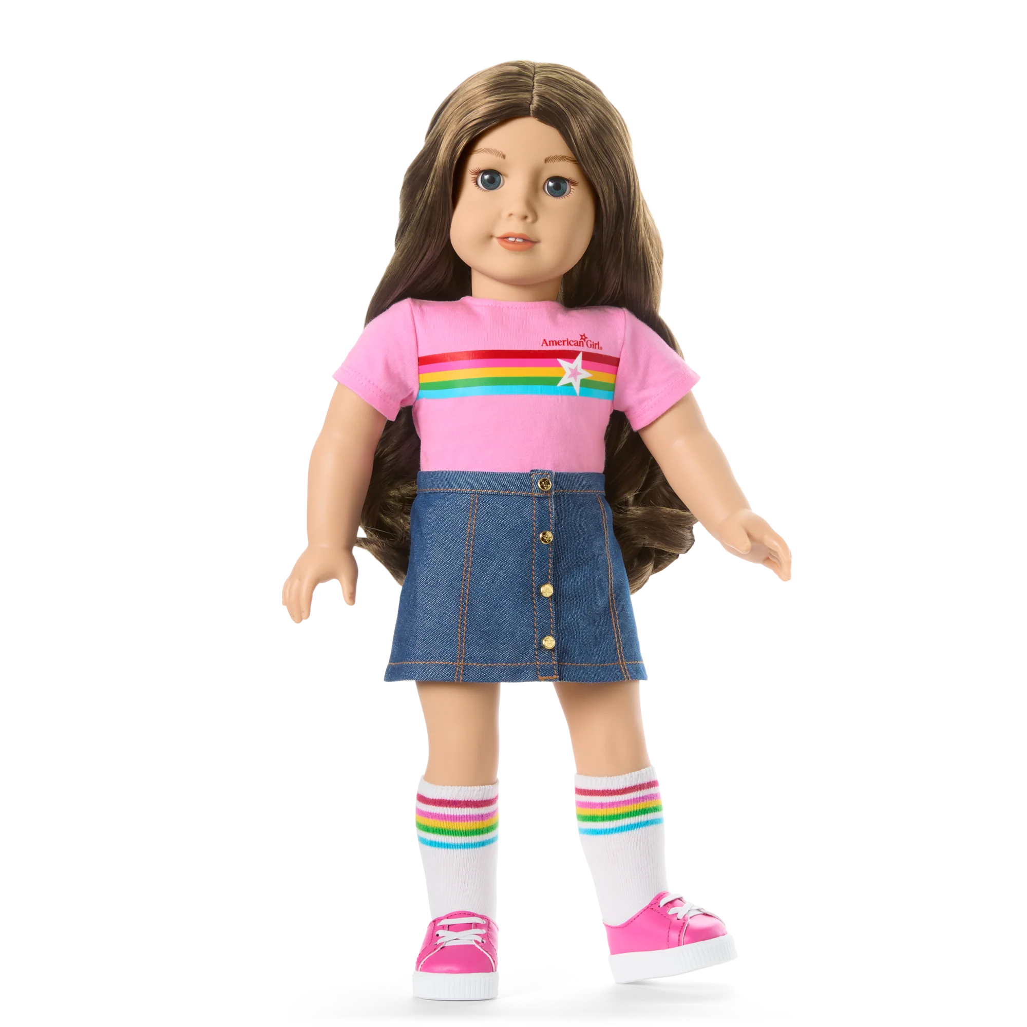 Truly Me™ 18-inch Doll #126, Puppy, Mini Backpack & Accessories AG™ Star Squad Bundle