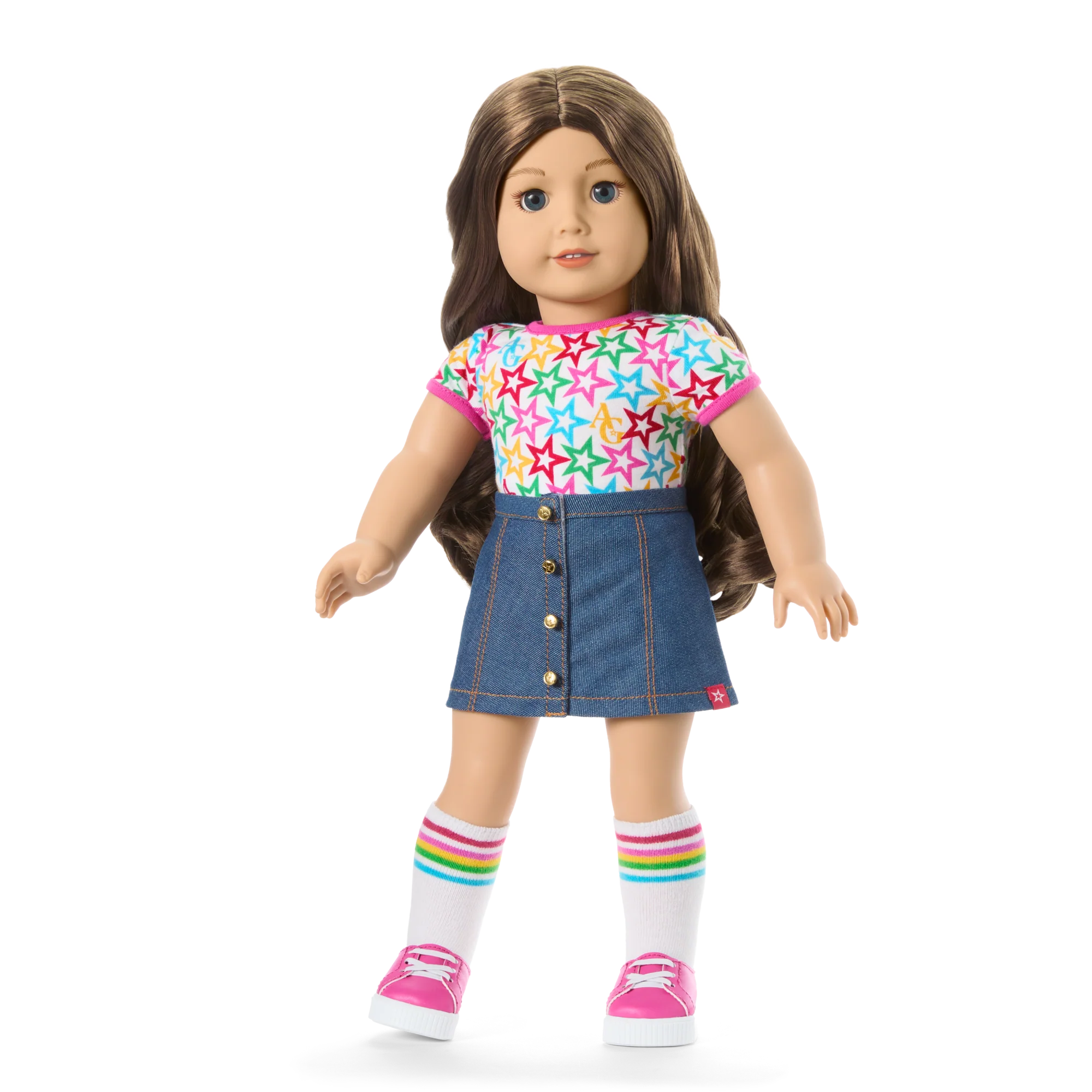 Truly Me™ 18-inch Doll #126, Puppy, Mini Backpack & Accessories AG™ Star Squad Bundle