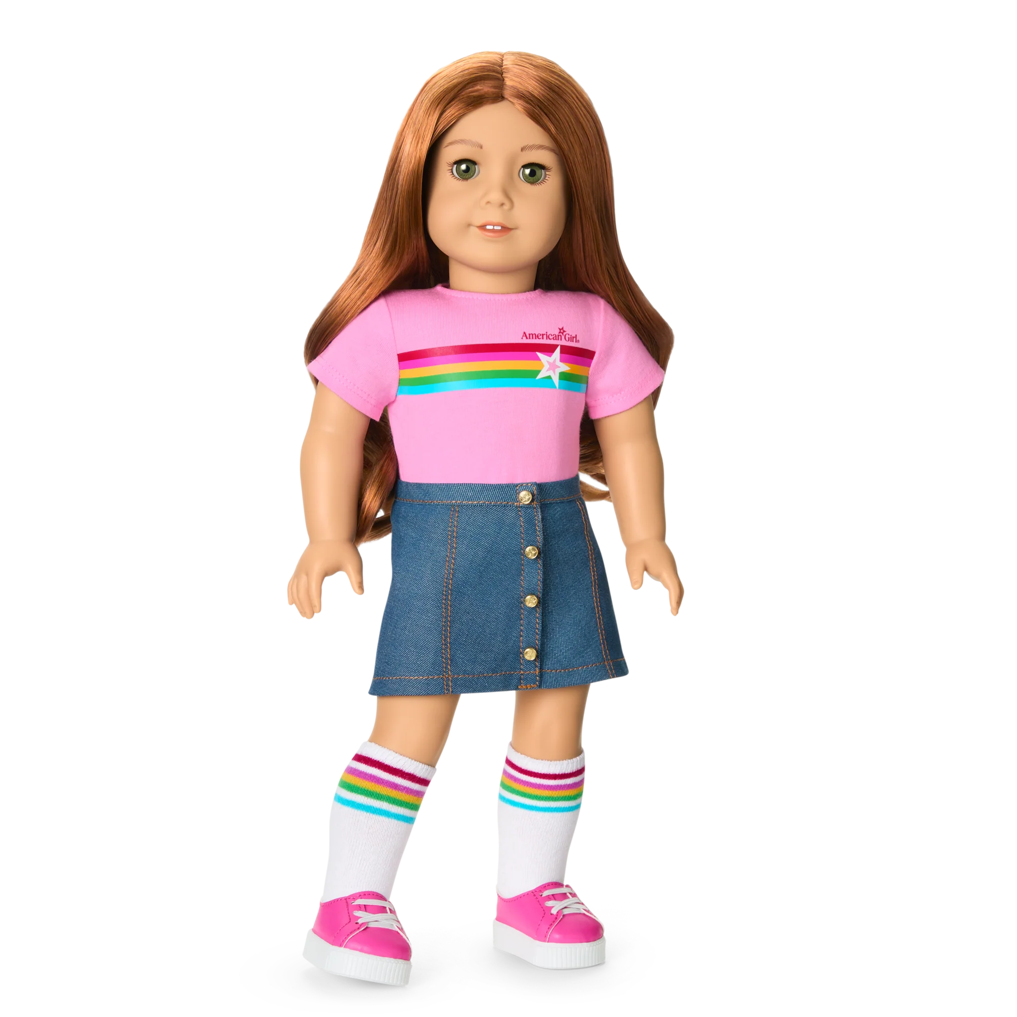 Truly Me™ 18-inch Doll #103, Puppy, Mini Backpack & Accessories AG™ Star Squad Bundle
