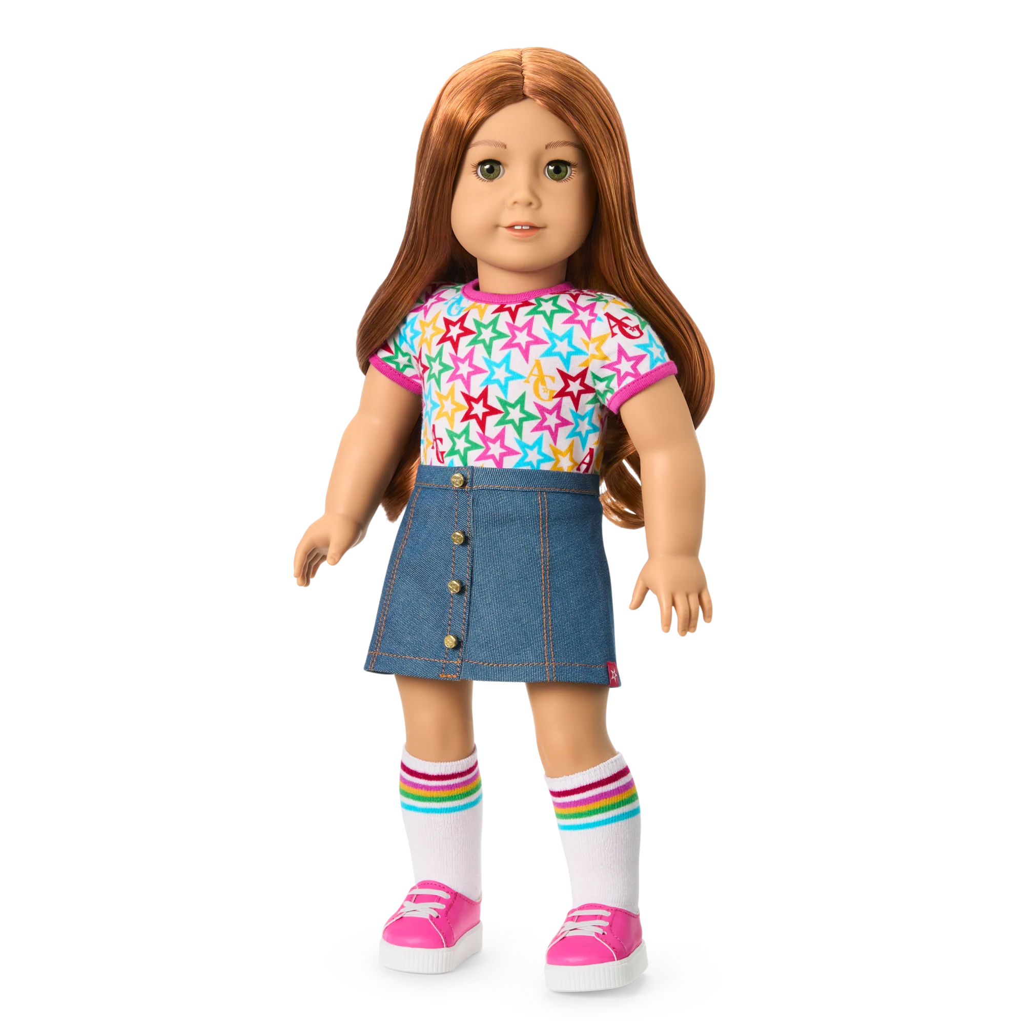 Truly Me™ 18-inch Doll #103, Puppy, Mini Backpack & Accessories AG™ Star Squad Bundle