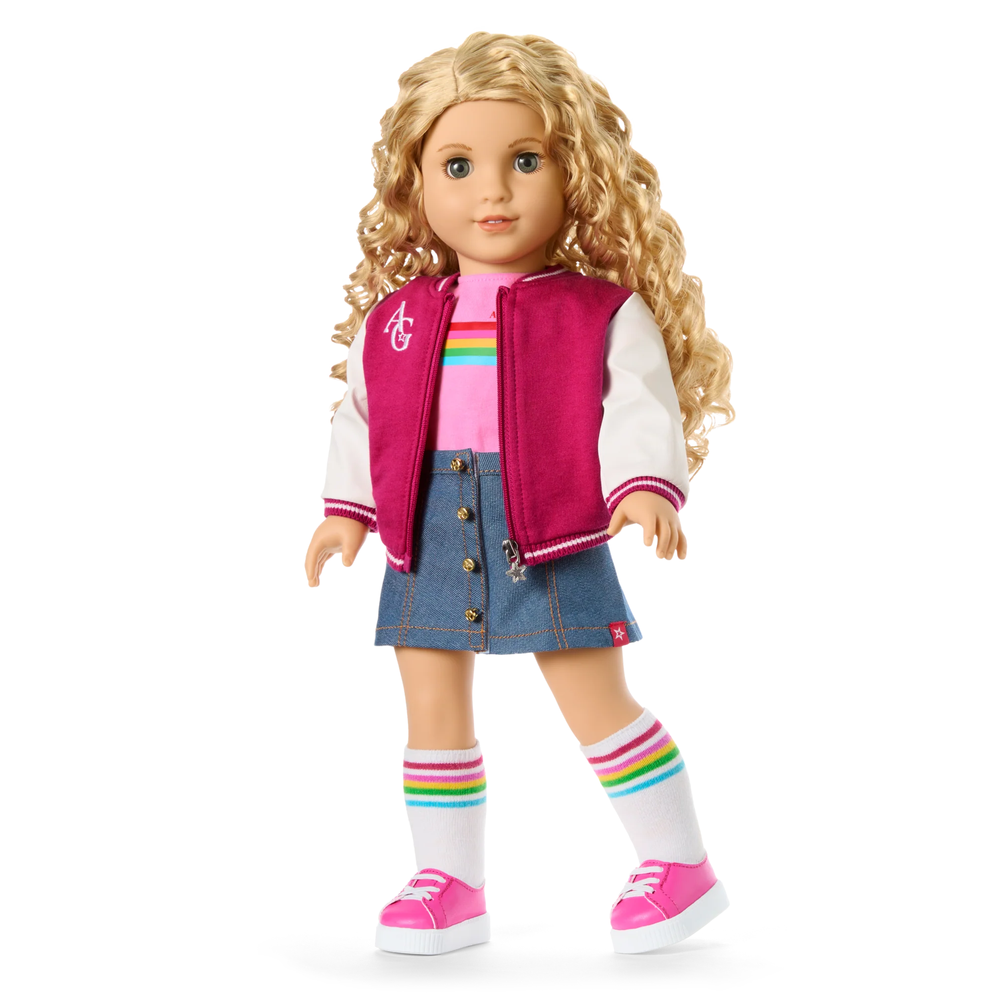 Truly Me™ 18-inch Doll #115, Puppy, Mini Backpack & Accessories AG™ Star Squad Bundle