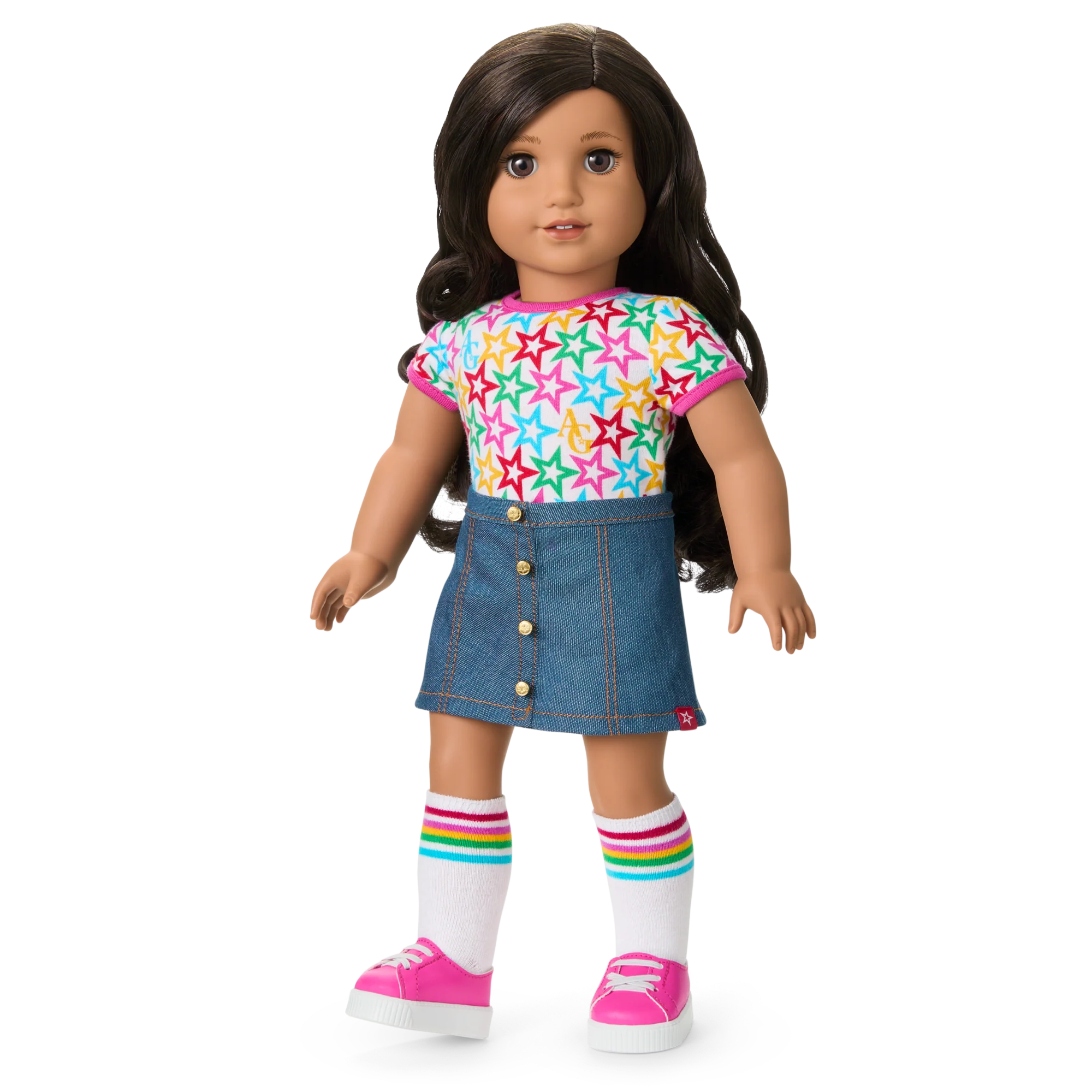 Truly Me™ 18-inch Doll #108, Puppy, Mini Backpack & Accessories AG™ Star Squad Bundle