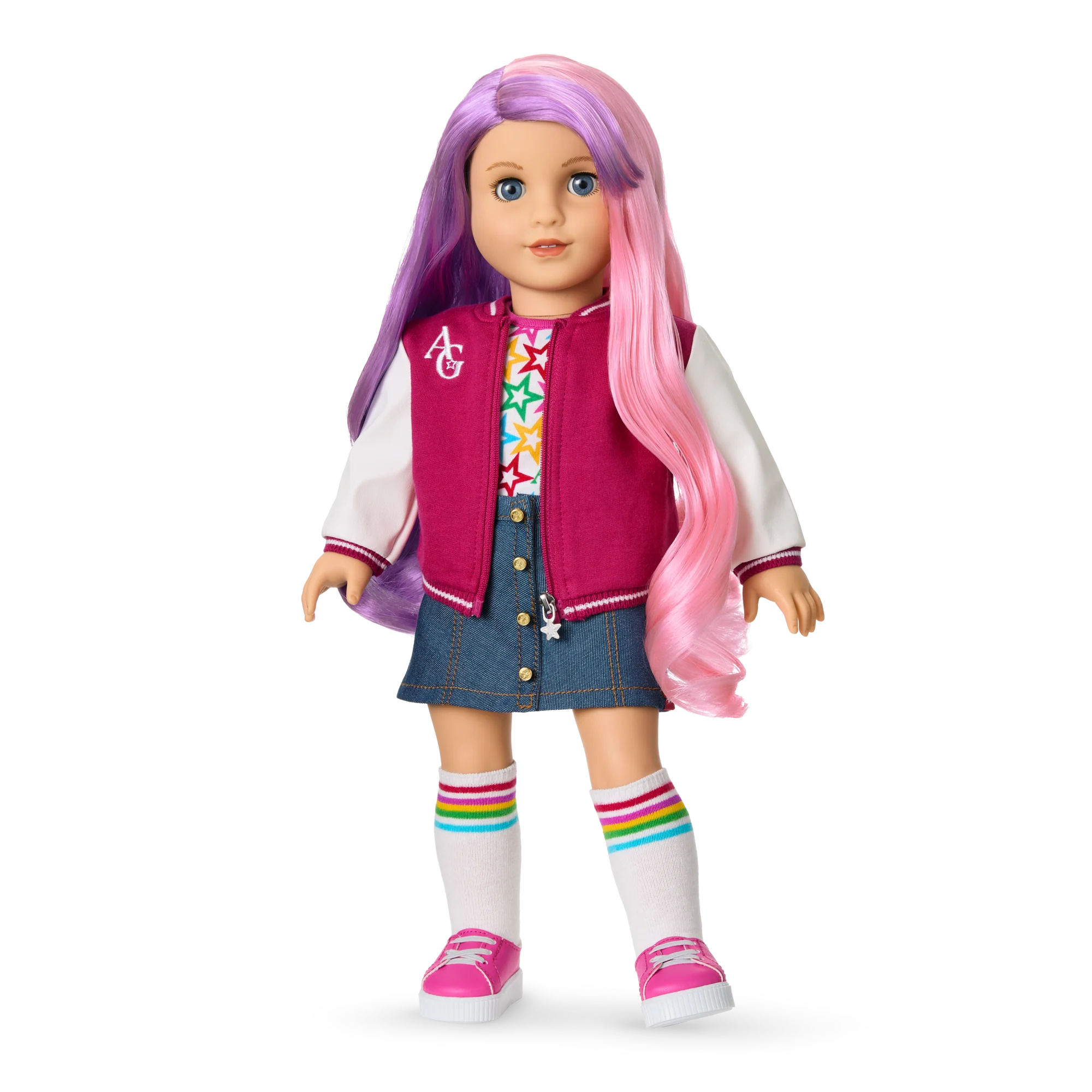 Truly Me™ 18-inch Doll #116, Puppy, Mini Backpack & Accessories AG™ Star Squad Bundle