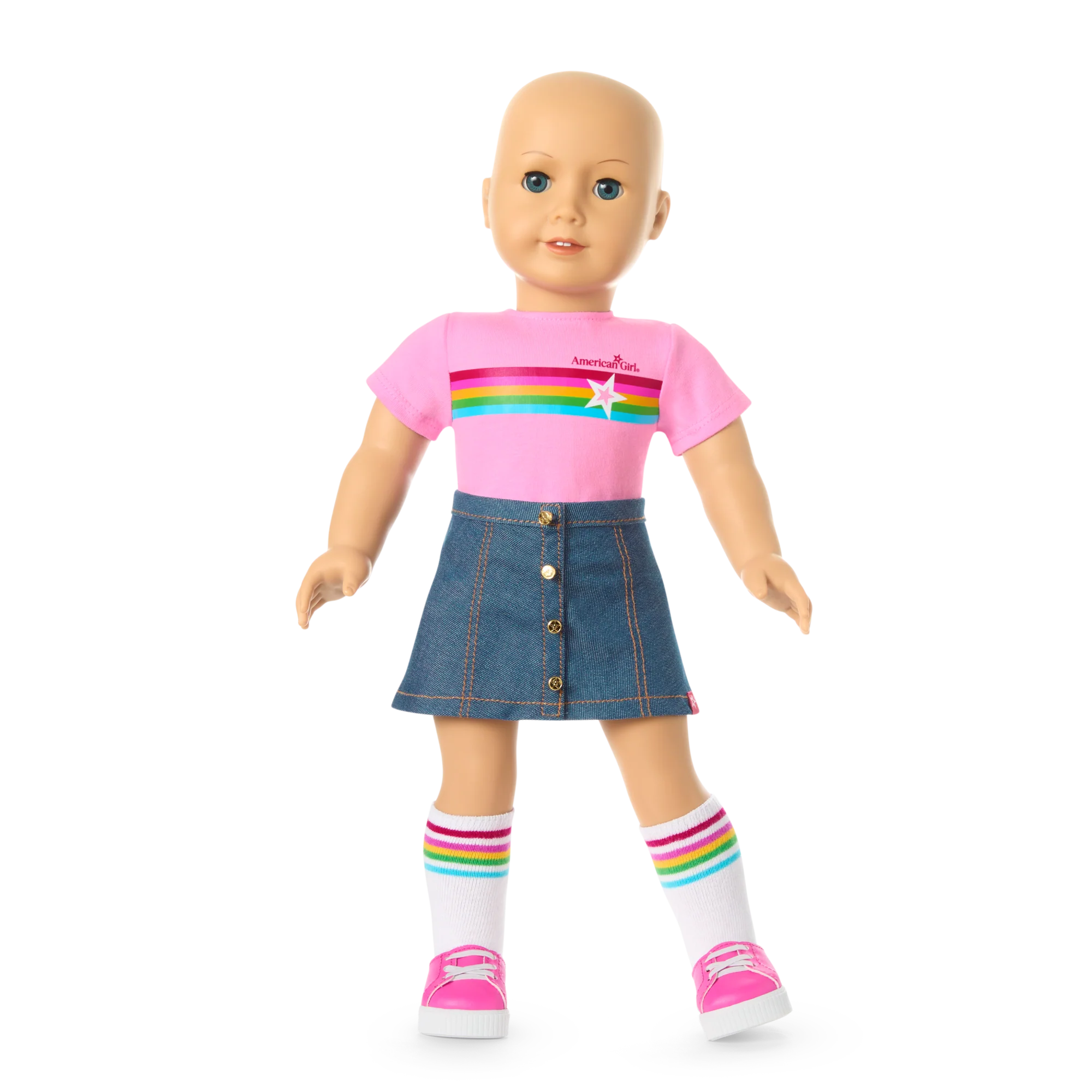 Truly Me™ 18-inch Doll #105, Puppy, Mini Backpack & Accessories AG™ Star Squad Bundle