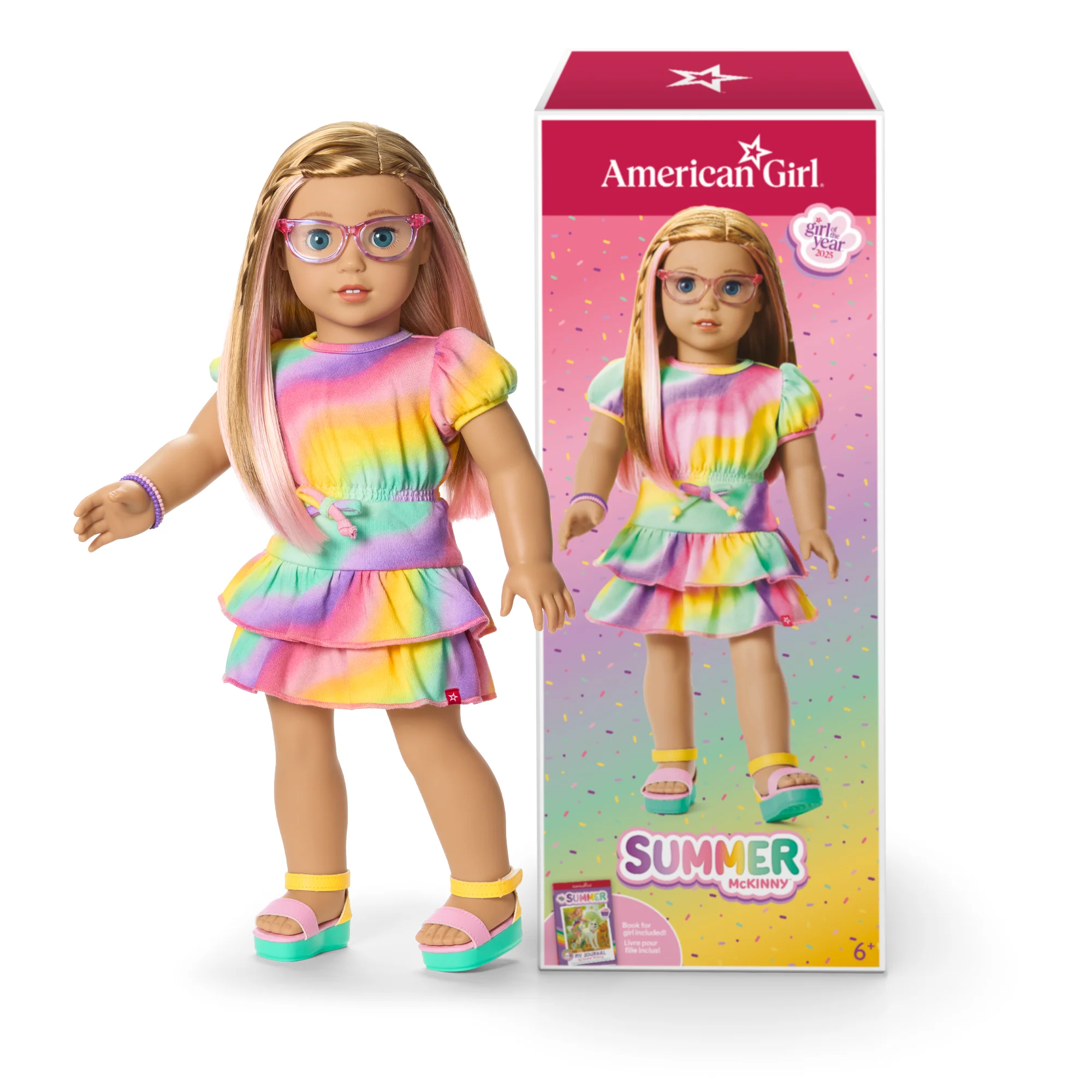 Summer™ 18-inch Doll & Journal (Girl of the Year™ 2025)