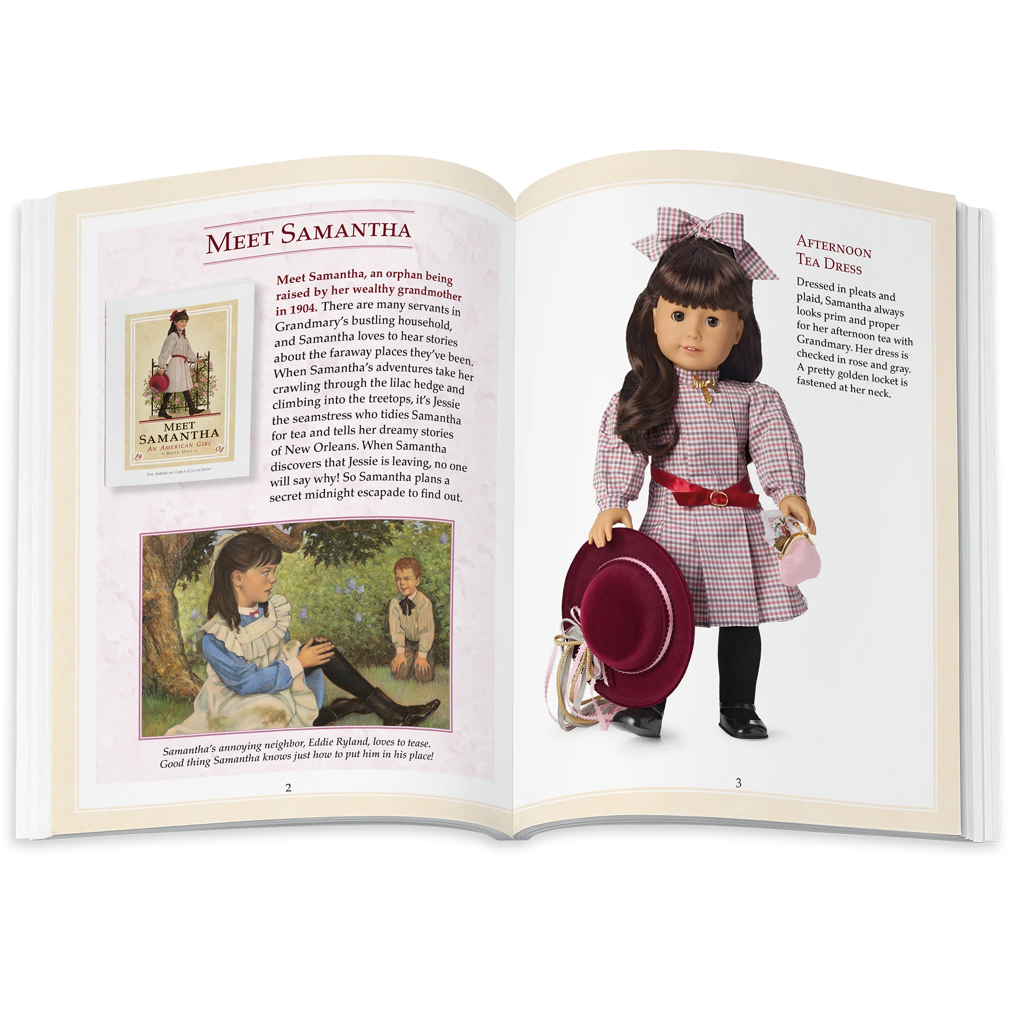 Samantha Parkington™ 18-inch Doll, Book & Accessories (Historical Characters)