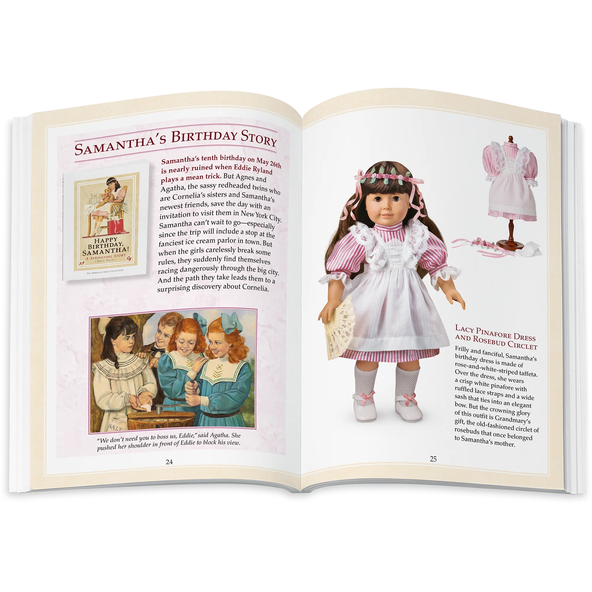 Samantha Parkington™ 18-inch Doll, Book & Accessories (Historical Characters)