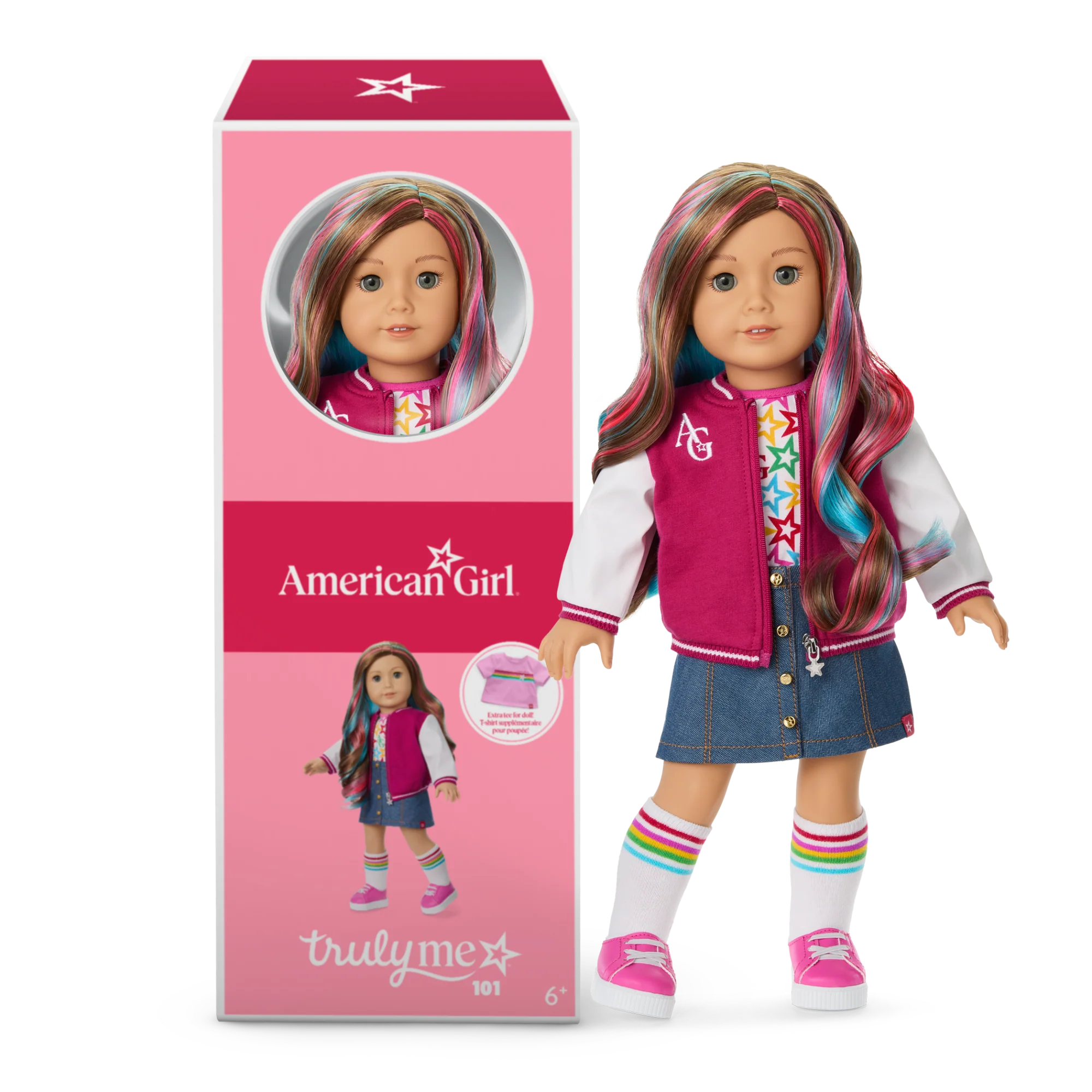 Truly Me™ 18-inch Doll #101, Puppy, Mini Backpack & Accessories AG™ Star Squad Bundle 33 Truly Me™ 18-inch Doll #101, Puppy, Mini Backpack & Accessories AG™ Star Squad Bundle