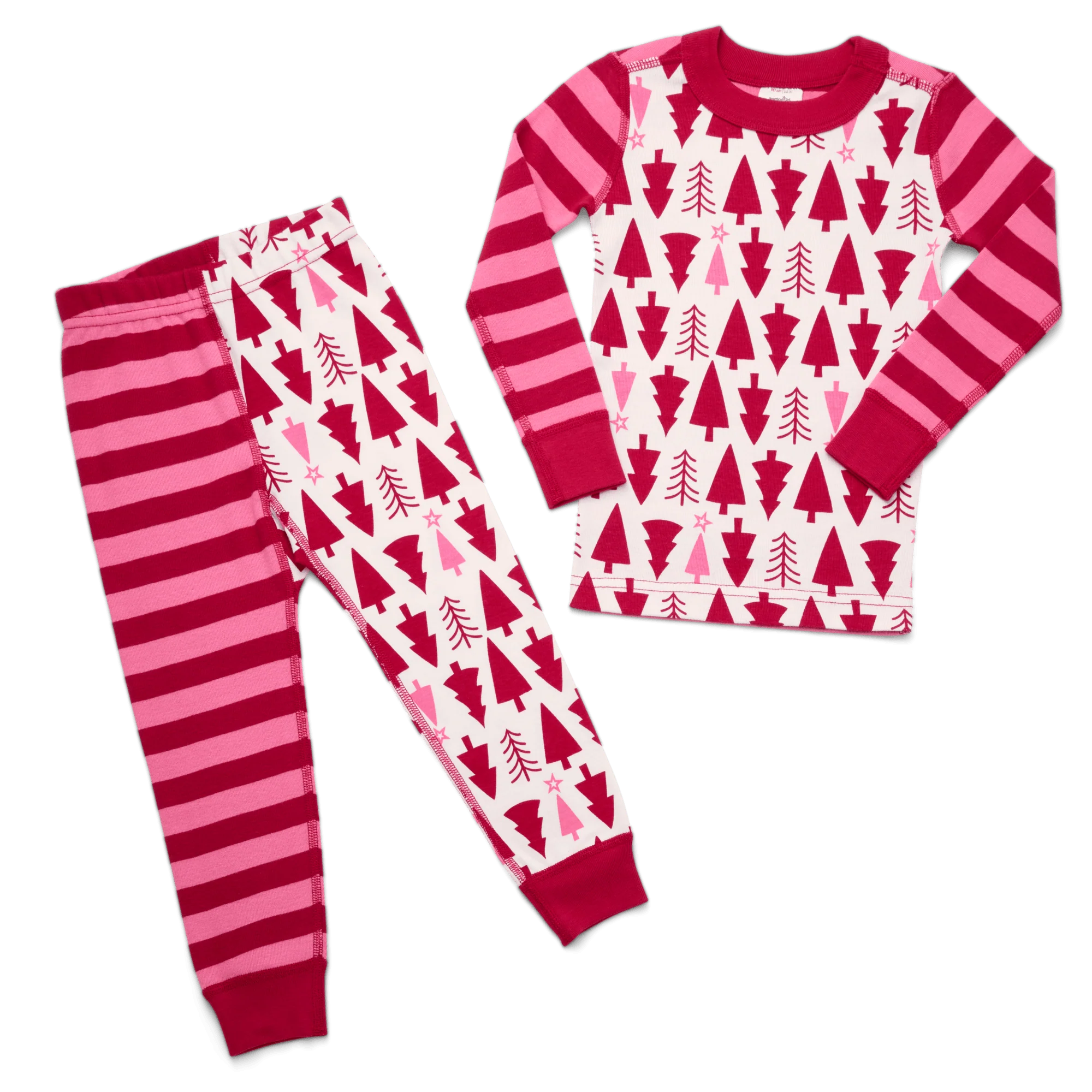 American Girl® x Hanna Andersson Holiday Treetops Pajamas for Little Girls & Bitty Baby® Dolls