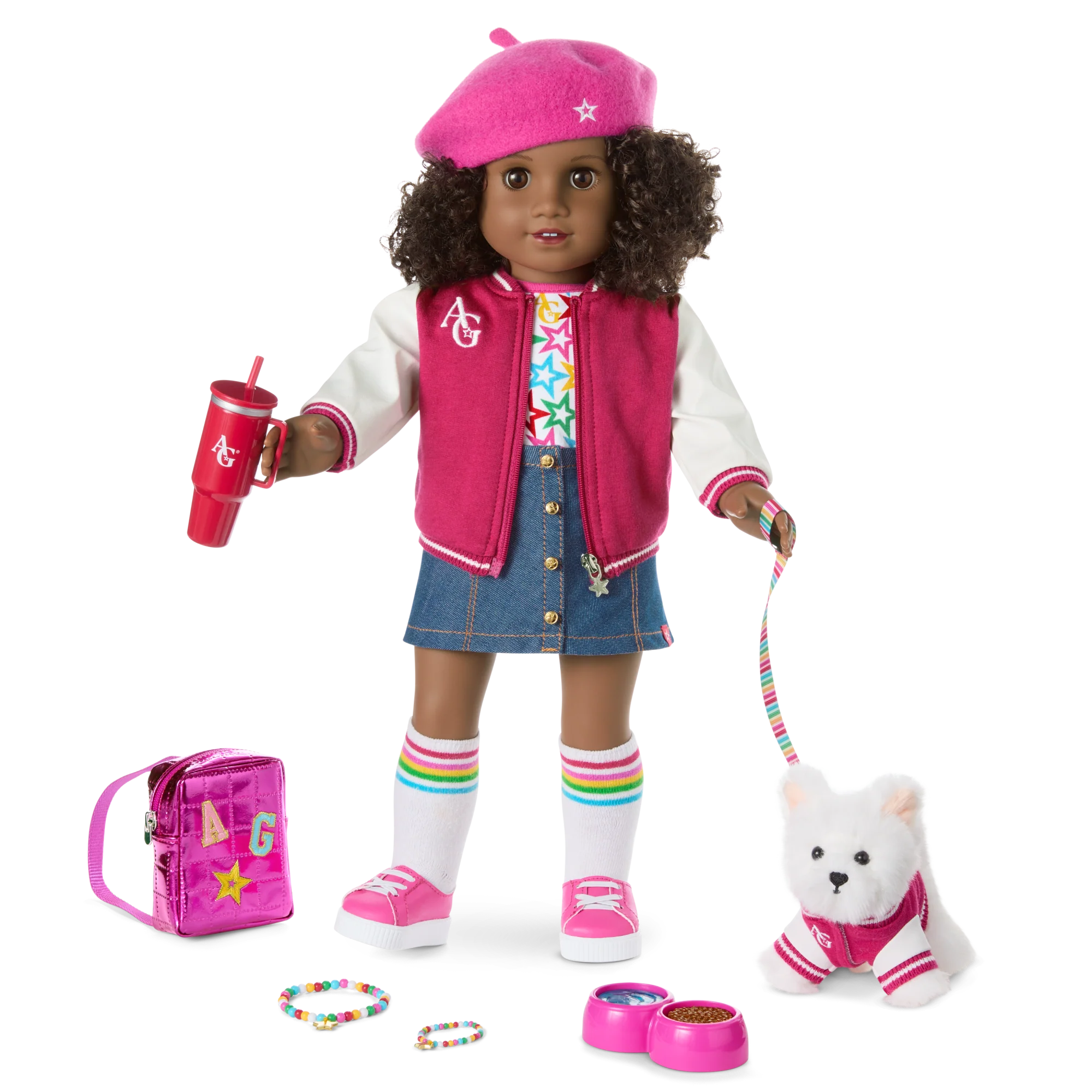 Truly Me™ 18-inch Doll #112, Puppy, Mini Backpack & Accessories AG™ Star Squad Bundle 1 Truly Me™ 18-inch Doll #112, Puppy, Mini Backpack & Accessories AG™ Star Squad Bundle