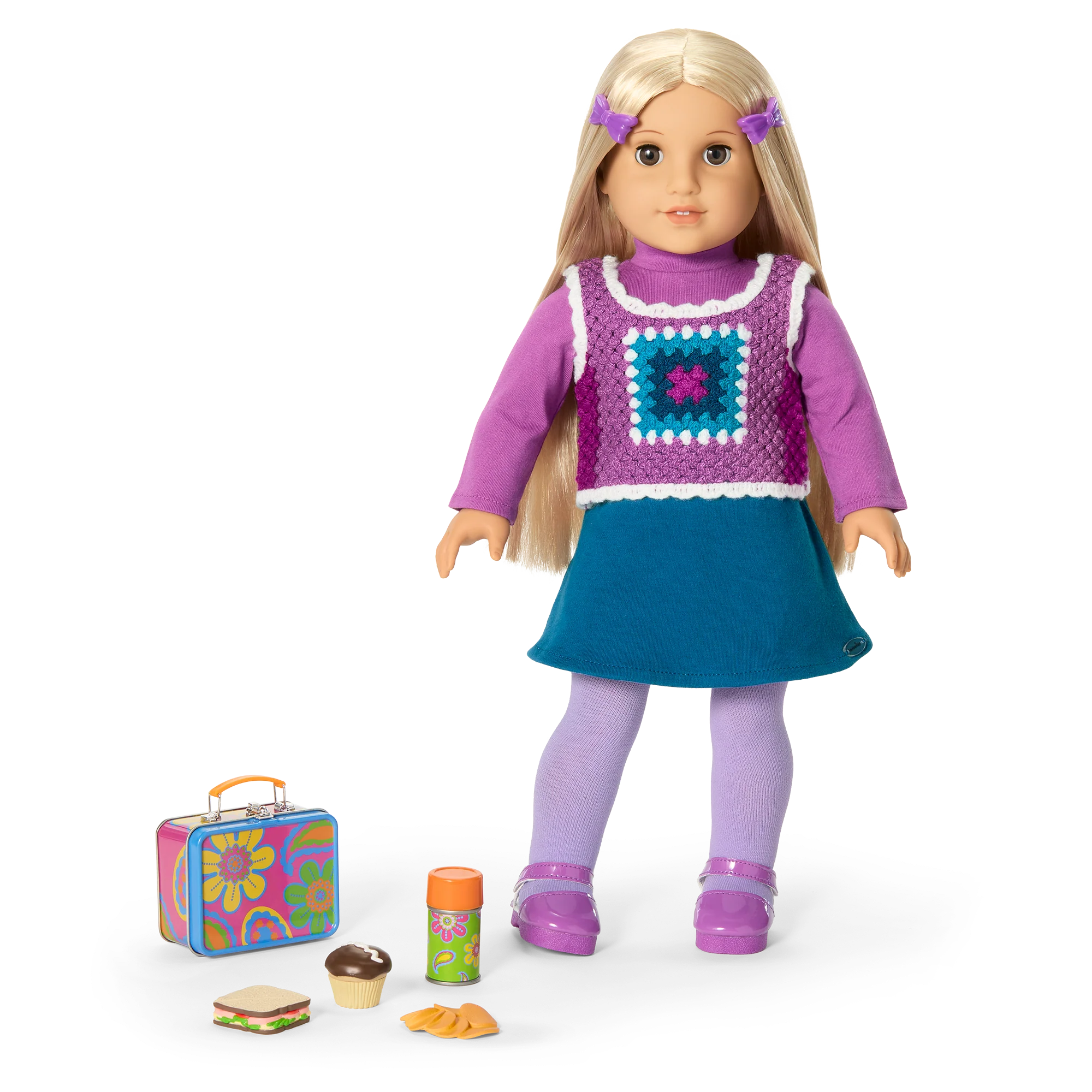 Julie's™ School Lunch Box for 18-inch Dolls (Historical Characters)