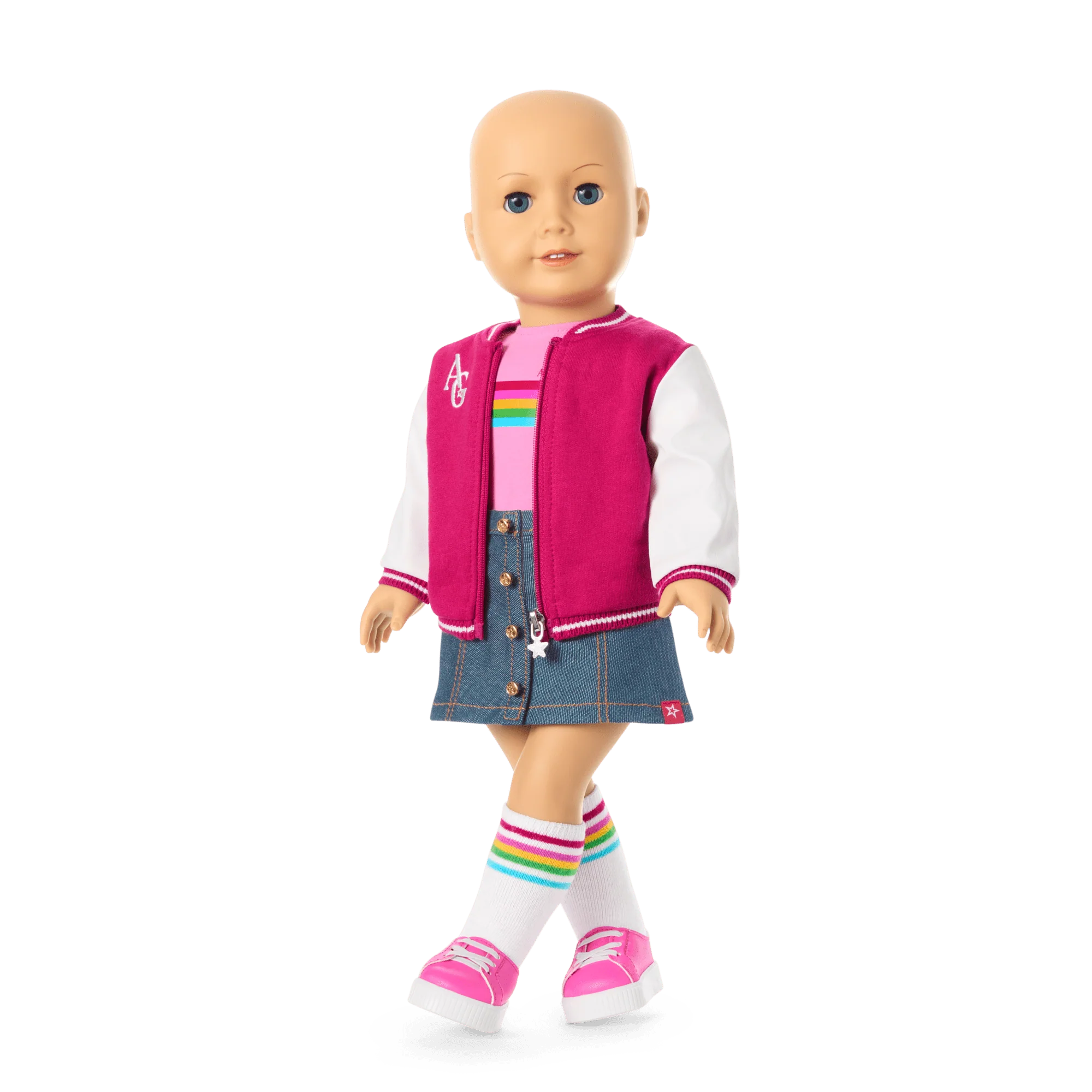 Truly Me™ 18-inch Doll #105, Puppy, Mini Backpack & Accessories AG™ Star Squad Bundle