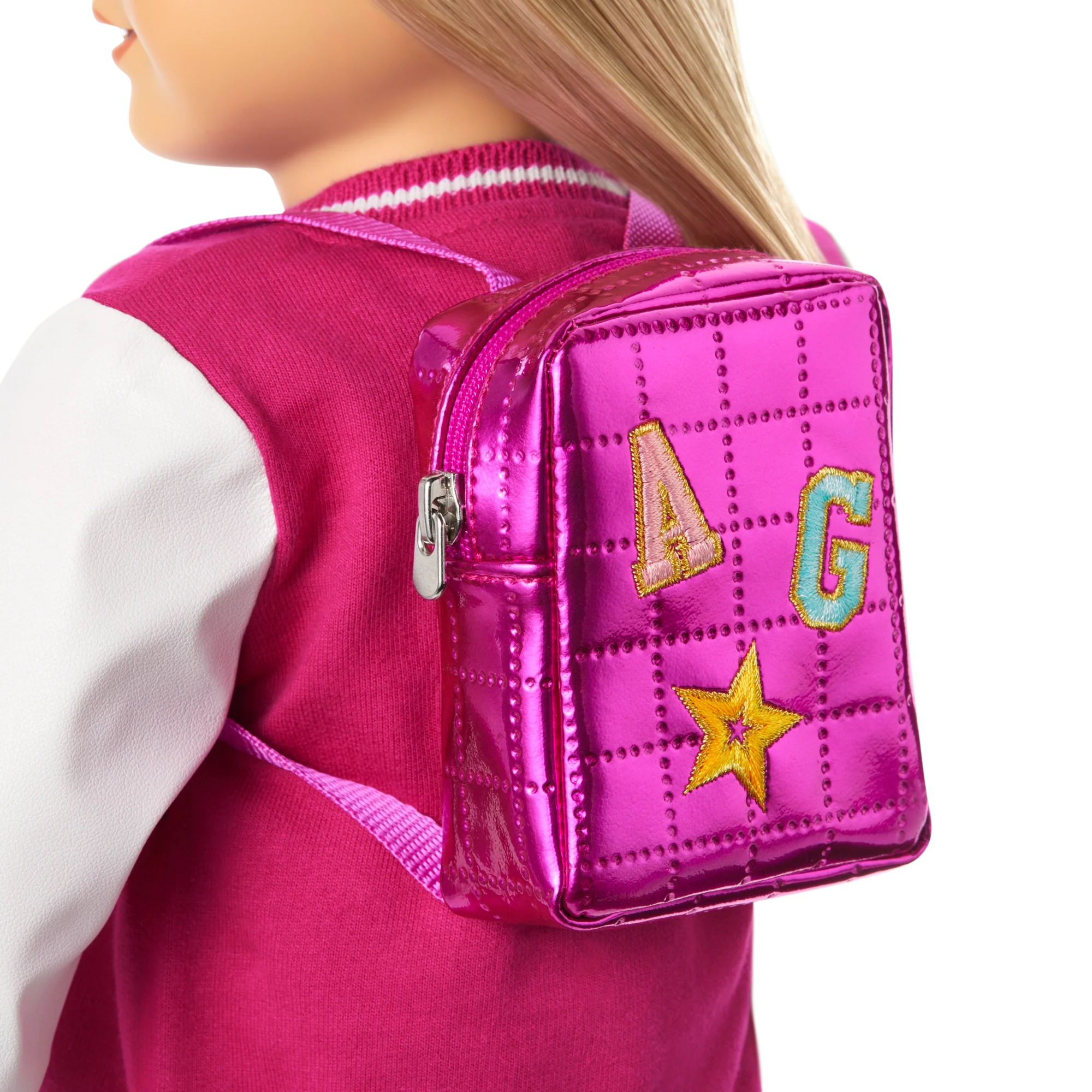 Truly Me™ 18-inch Doll #114, Puppy, Mini Backpack & Accessories AG™ Star Squad Bundle