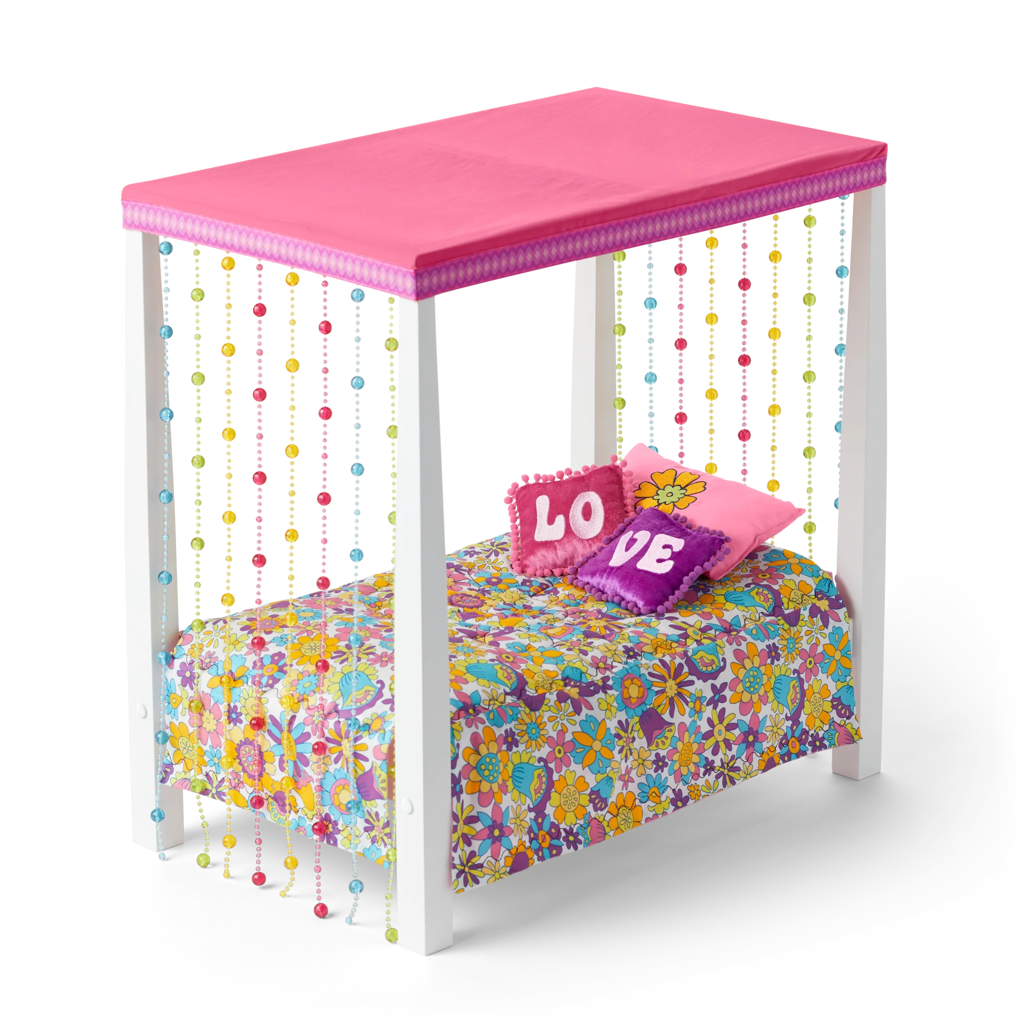 Julie’s™ Groovy Bed & Bedding for 18-inch Dolls (Historical Characters)