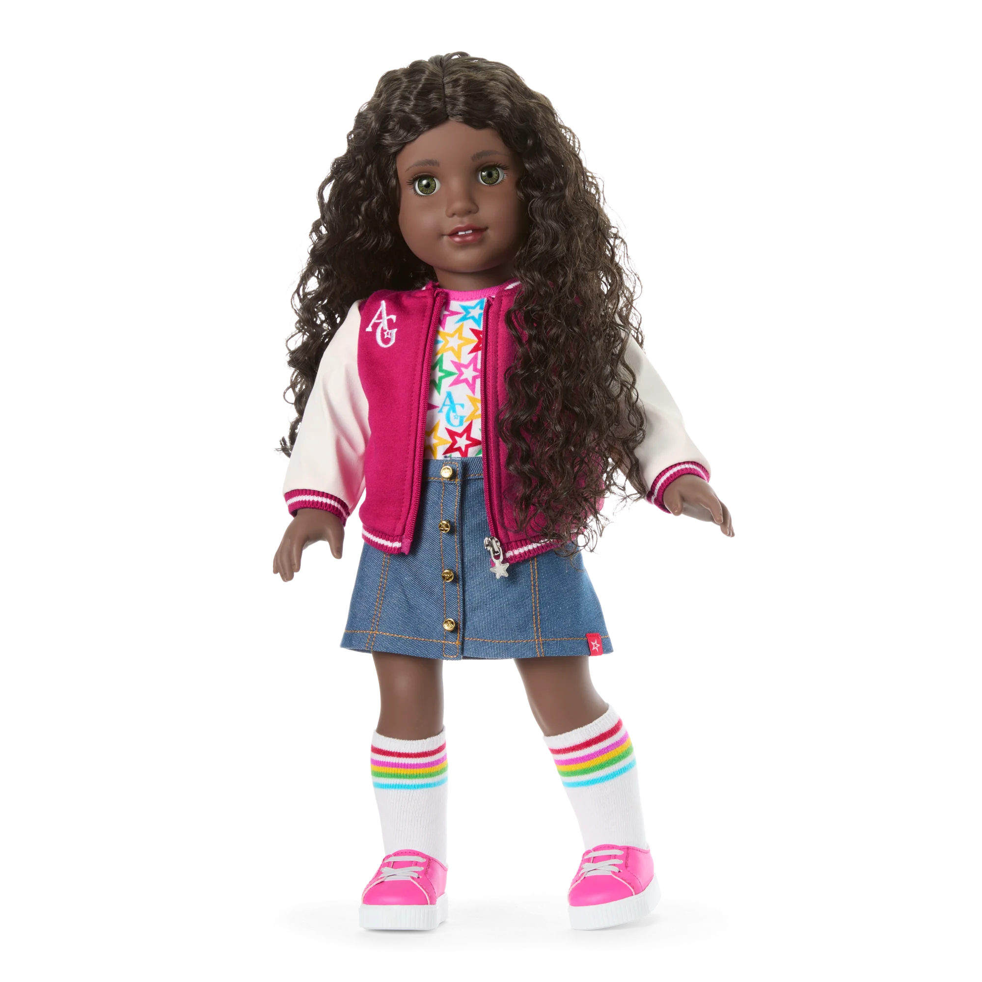 Truly Me™ 18-inch Doll #127, Puppy, Mini Backpack & Accessories AG™ Star Squad Bundle