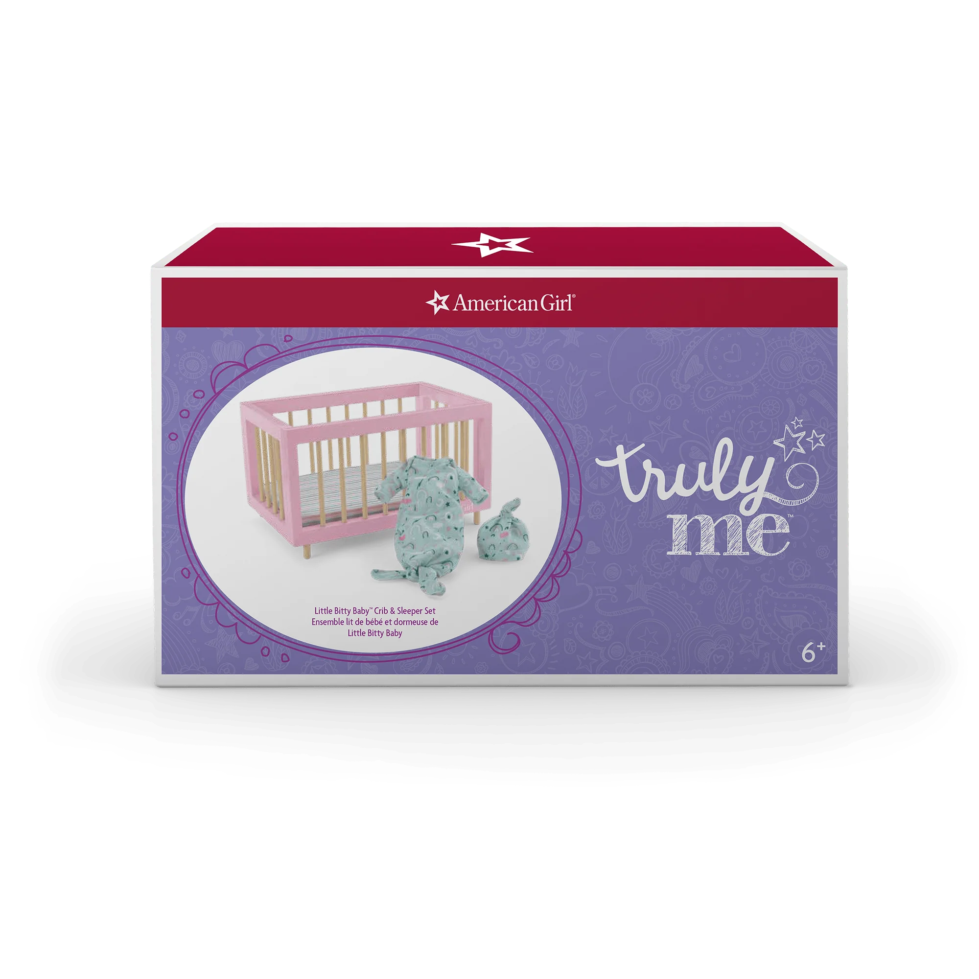 Little Bitty Baby™ Crib & Sleeper Set for 7.75-inch Dolls