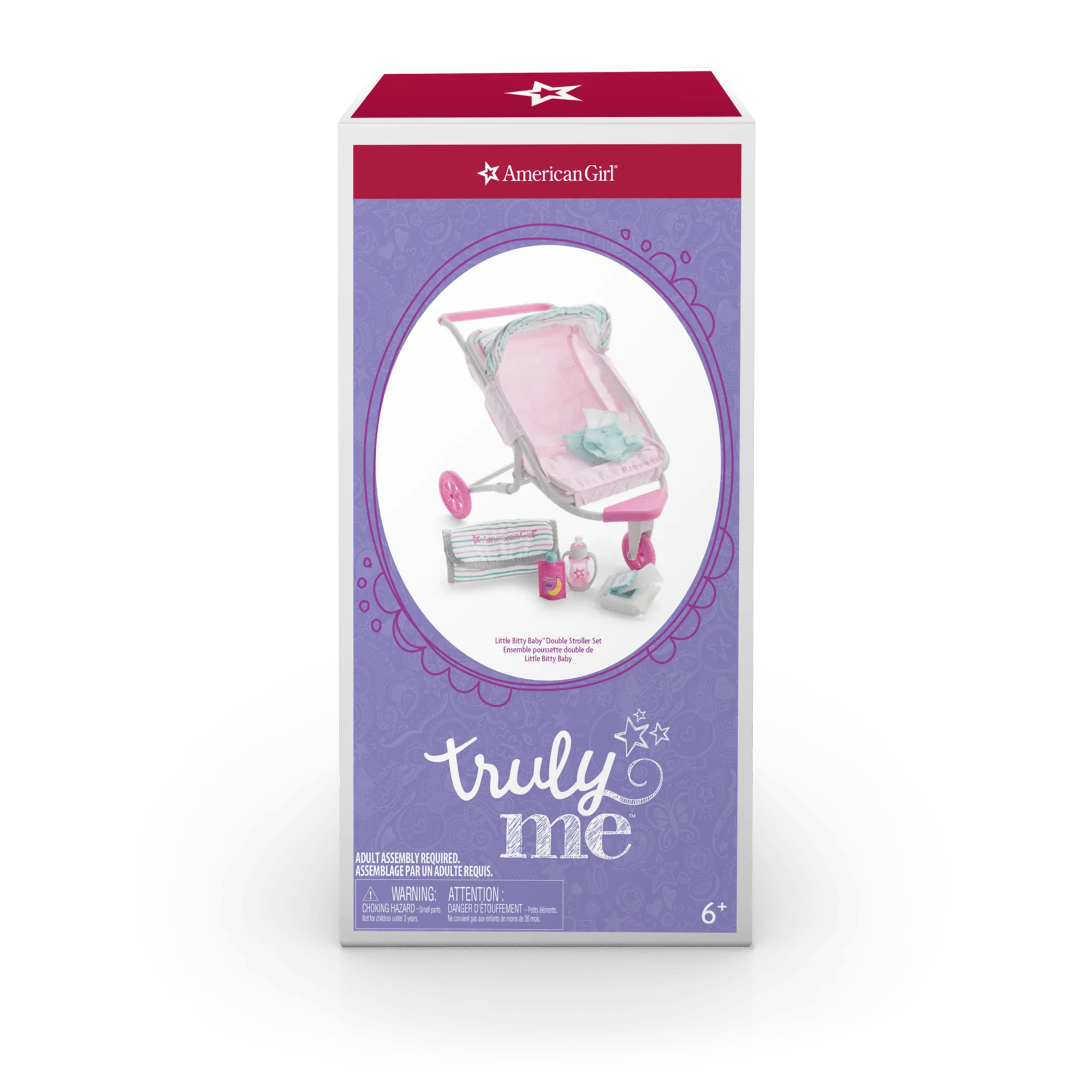 Little Bitty Baby™ Double Stroller Set for 7.75-inch Dolls