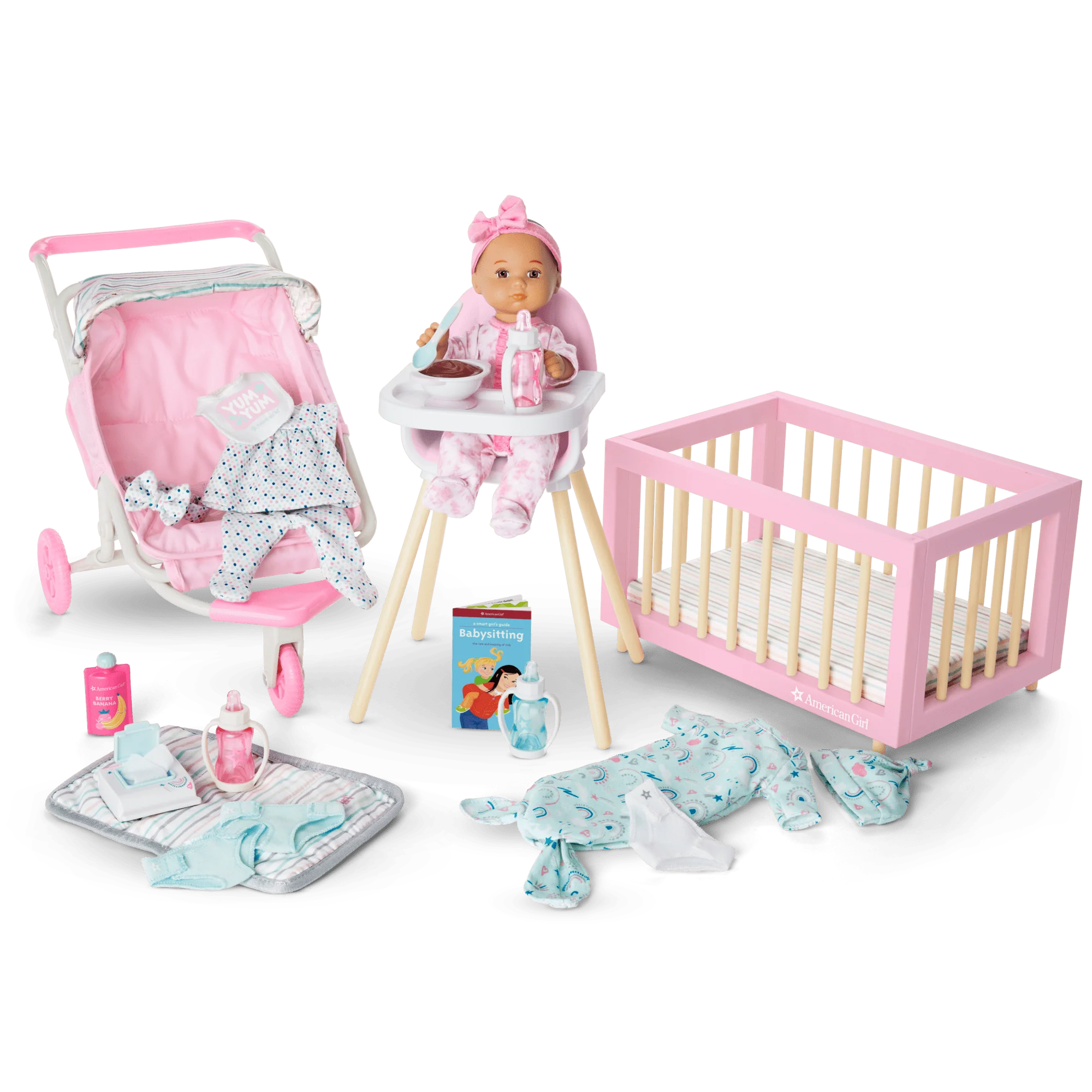 Little Bitty Baby™ Double Stroller Set for 7.75-inch Dolls