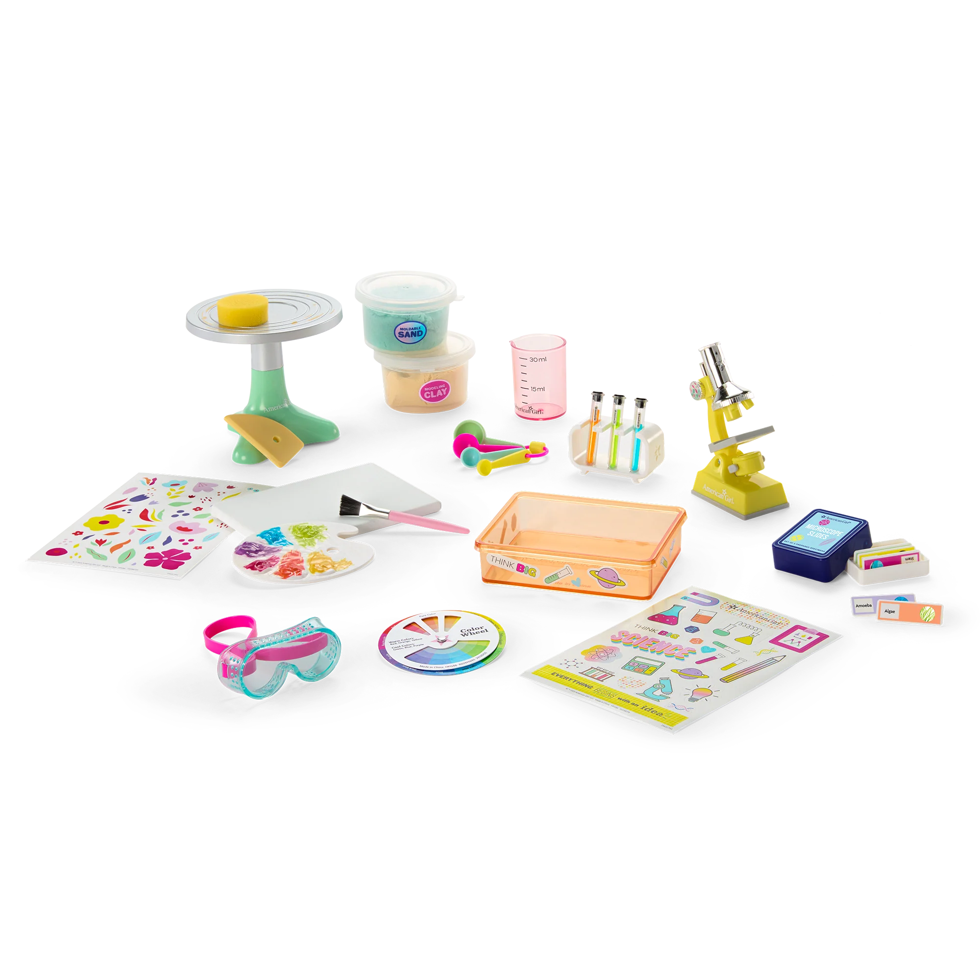 Love to Explore Art & Science Set for 18-inch Dolls 1 Love to Explore Art & Science Set for 18-inch Dolls