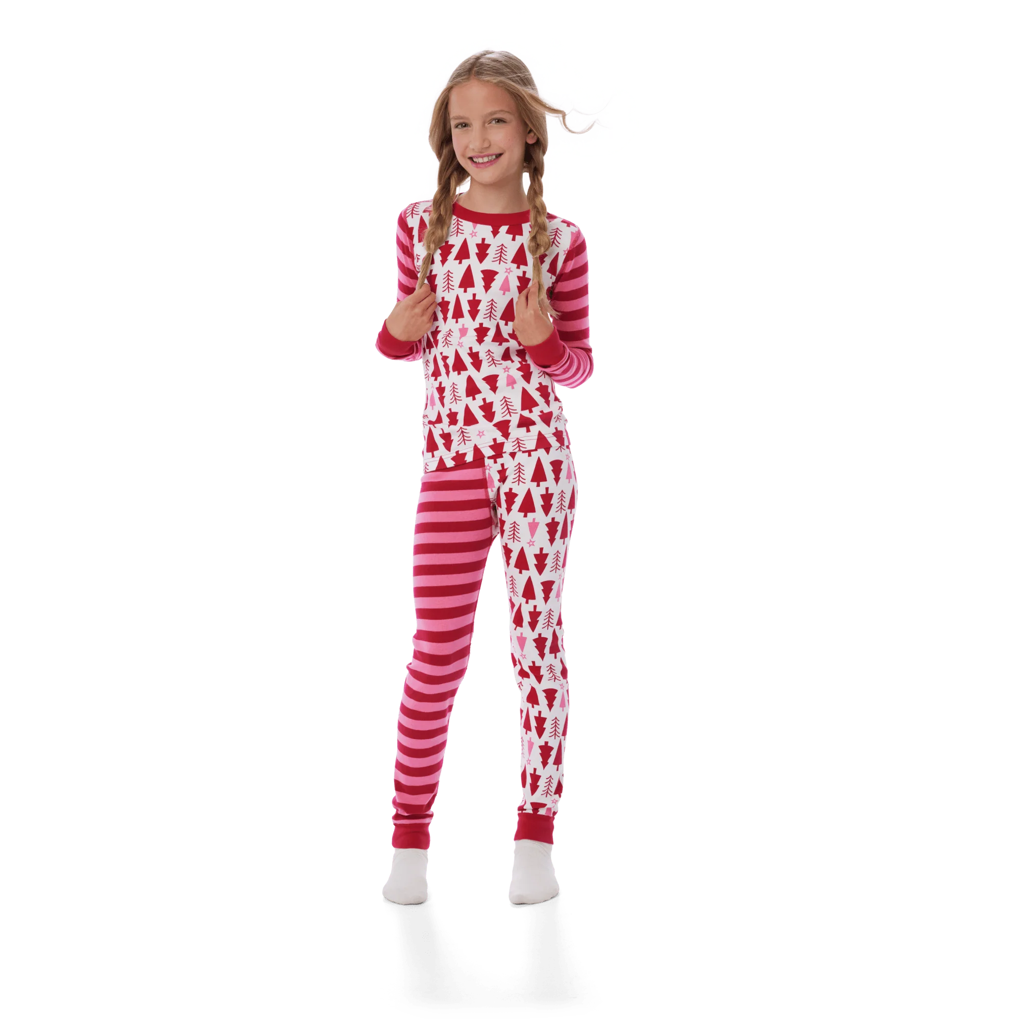 American Girl® x Hanna Andersson Holiday Treetops Pajamas for Girls & 18-inch Dolls