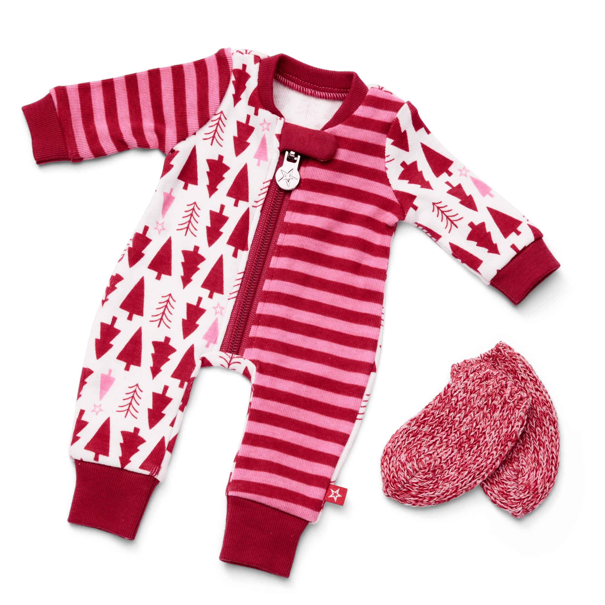 American Girl® x Hanna Andersson Holiday Treetops Pajamas for Bitty Baby® Dolls 1 American Girl® x Hanna Andersson Holiday Treetops Pajamas for Bitty Baby® Dolls