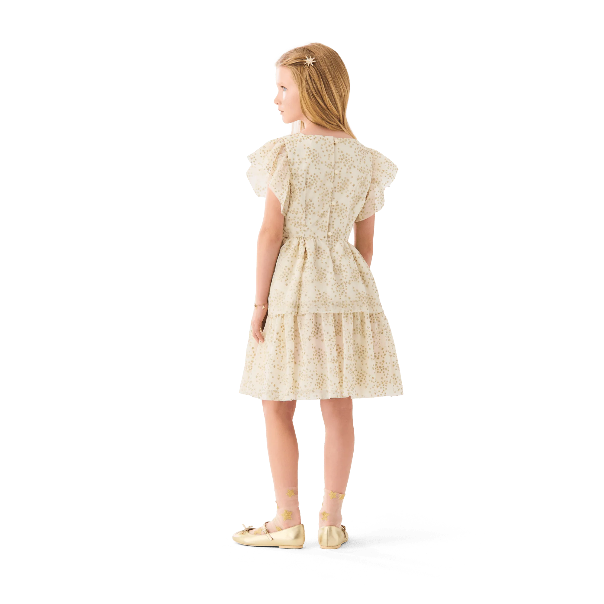 American Girl® x Janie and Jack Sparkly Cream Celebration Dress for Girls & 18-inch Dolls 89 American Girl® x Janie and Jack Sparkly Cream Celebration Dress for Girls & 18-inch Dolls