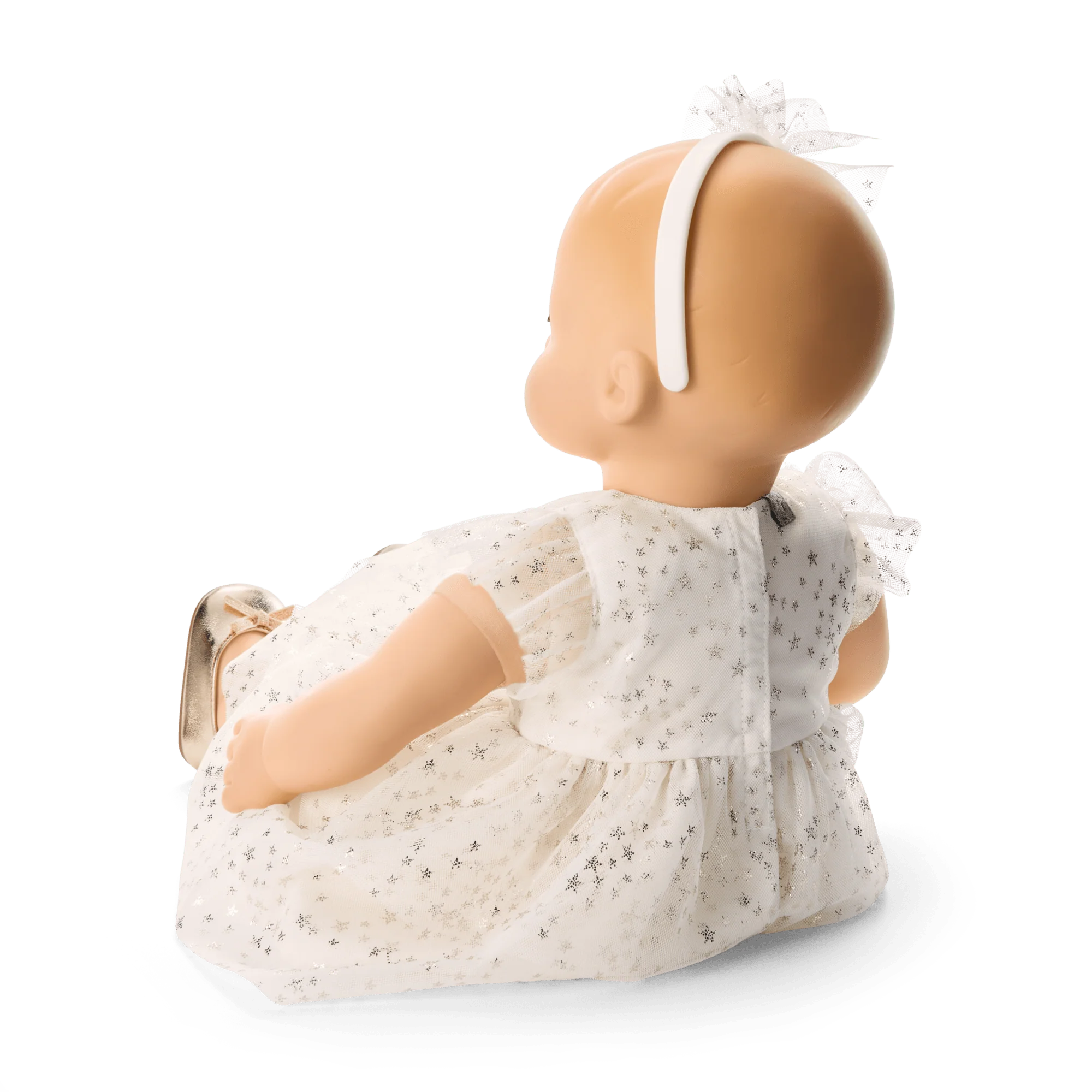 American Girl® x Janie and Jack Sparkly Cream Celebration Dress for Little Girls & Bitty Baby® Dolls