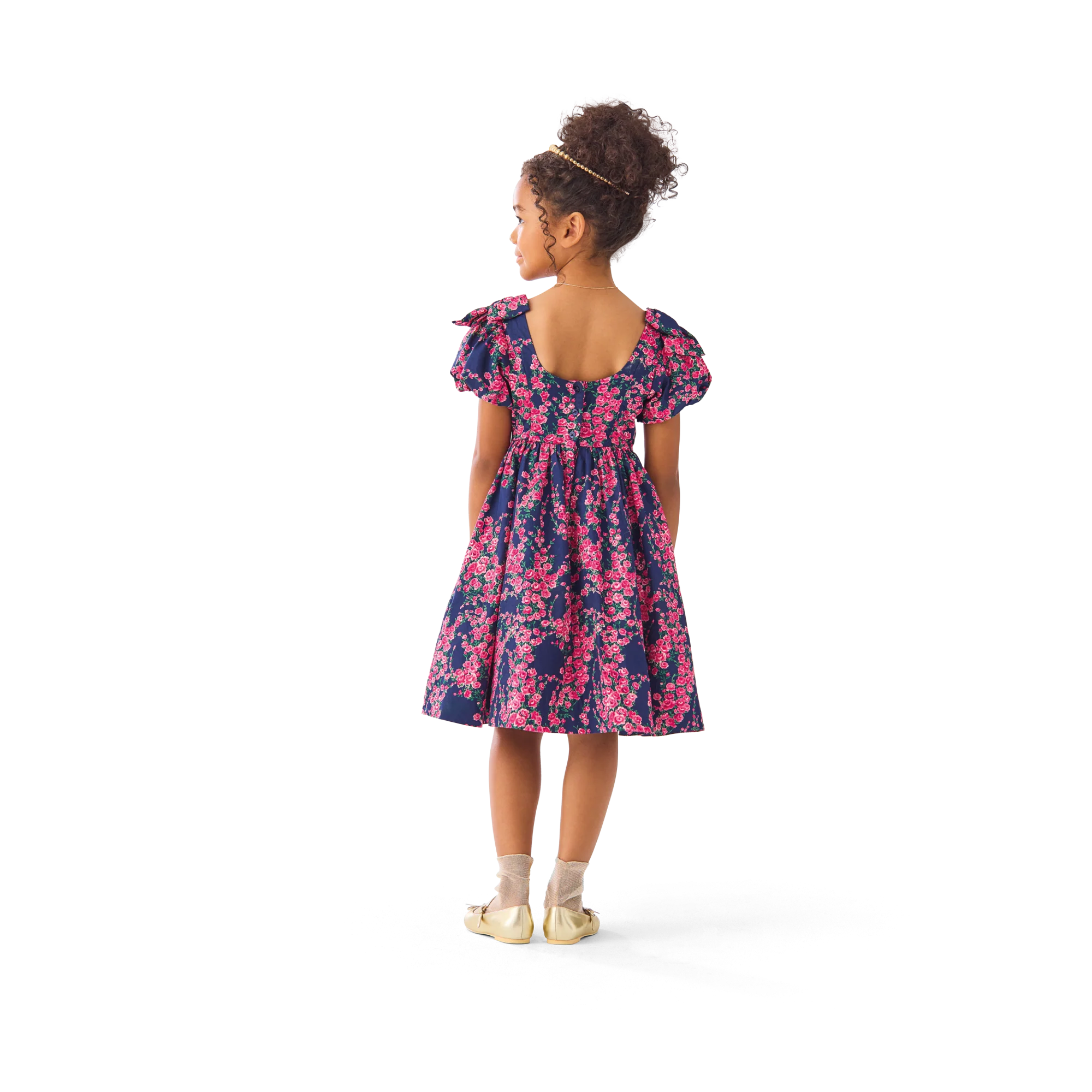 American Girl® x Janie and Jack Rosy Cascade Party Dress for Girls & 18-inch Dolls