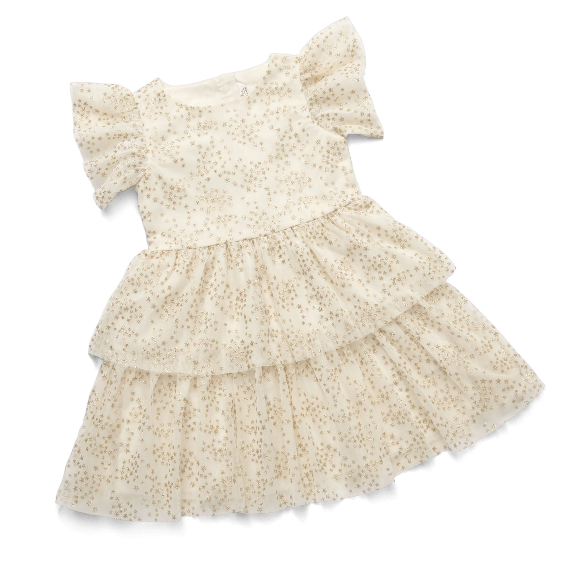 American Girl® x Janie and Jack Sparkly Cream Celebration Dress for Little Girls & Bitty Baby® Dolls