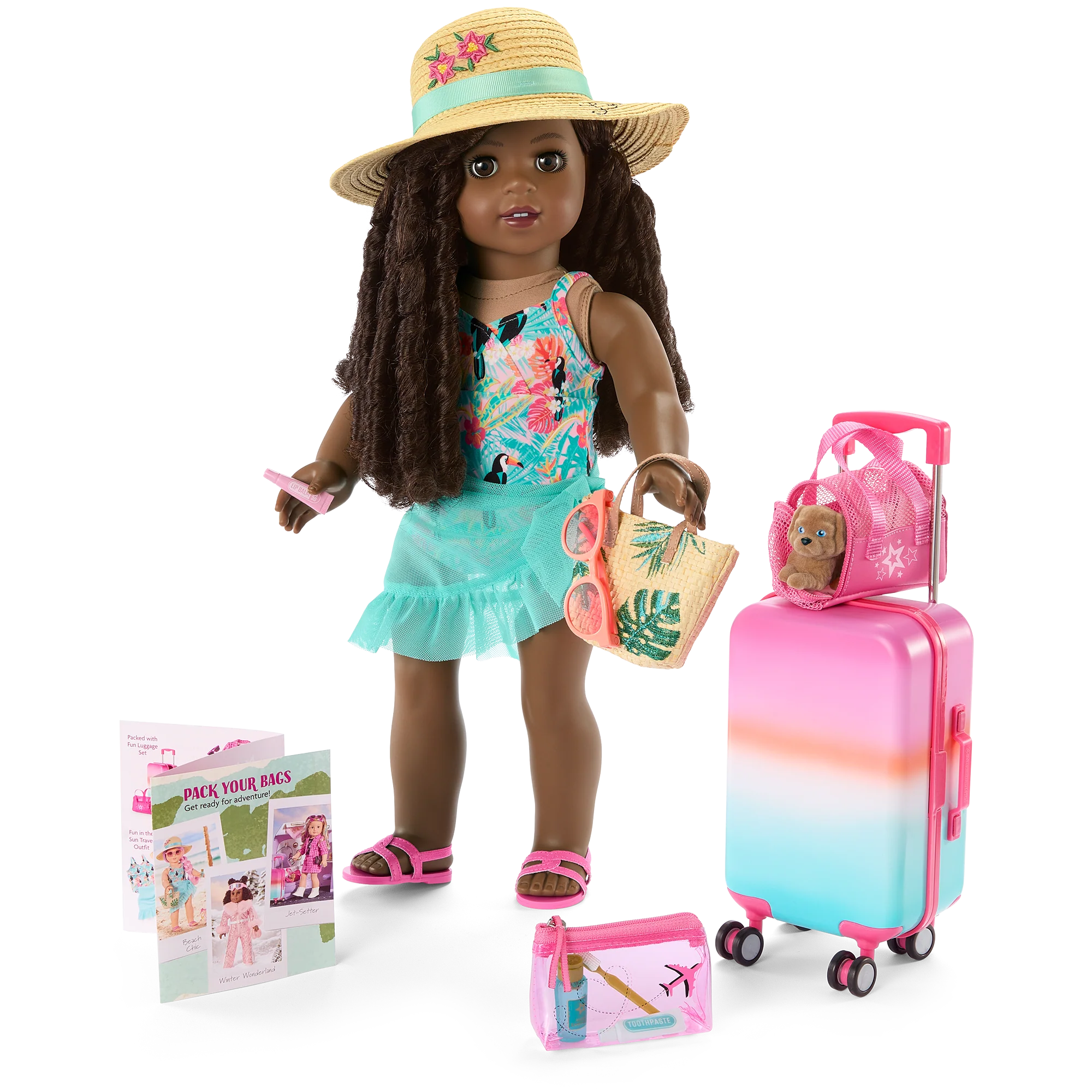 Packed with Fun Luggage Set for 18-inch Dolls