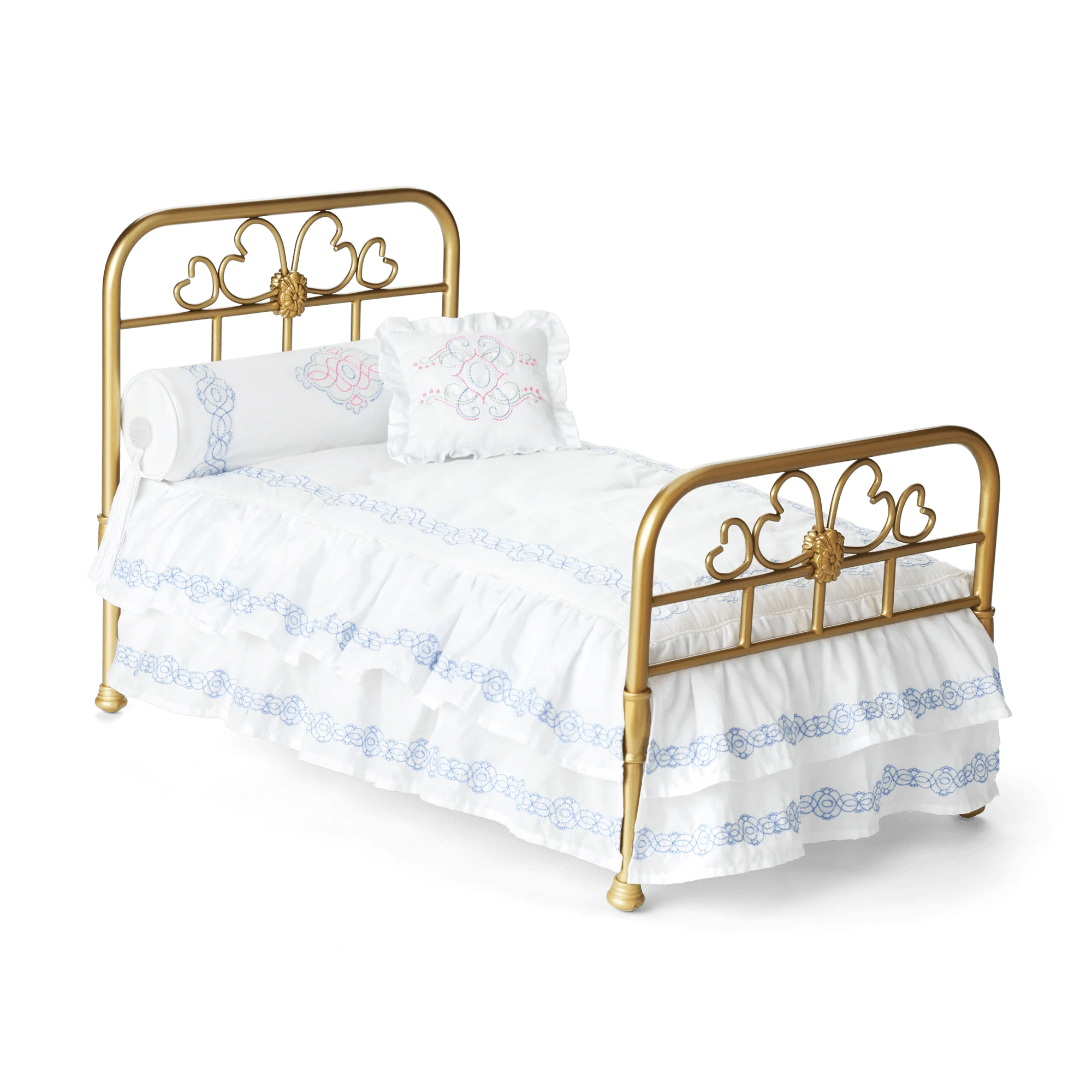 Rebecca’s™ Bed & Bedding for 18-inch Dolls (Historical Characters)