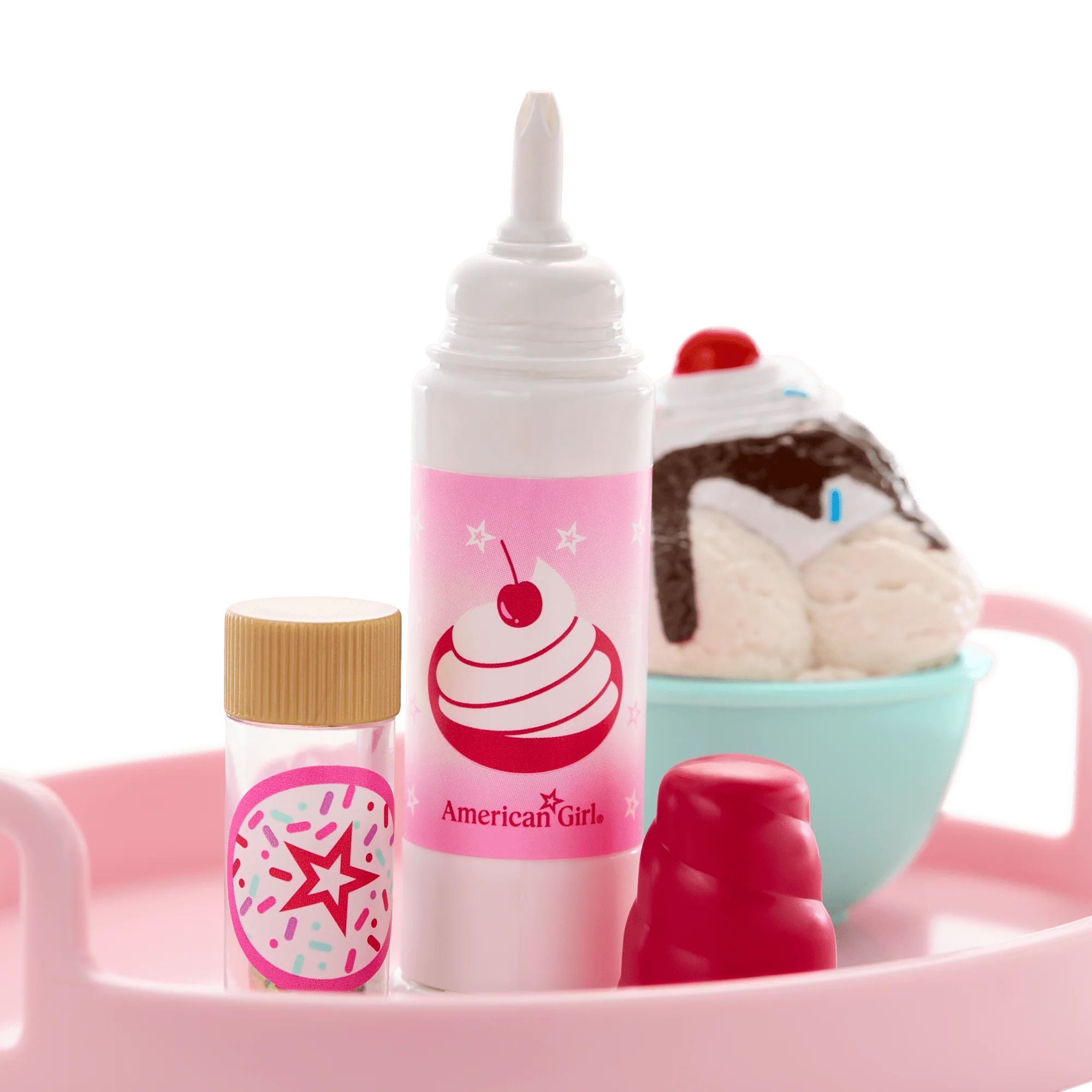 Sundaes for Two Set for 18-inch Dolls 6 Sundaes for Two Set for 18-inch Dolls
