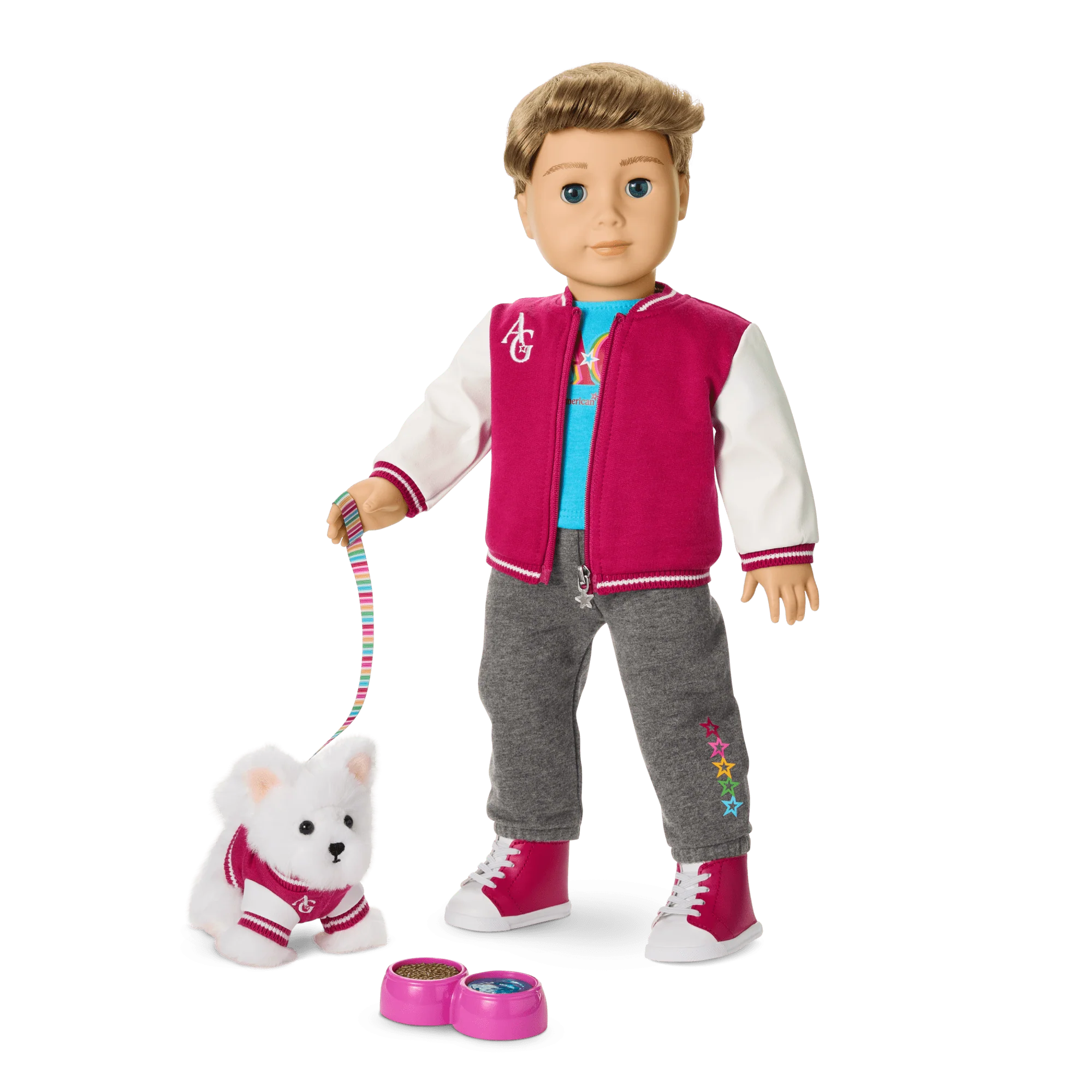 Truly Me™ 18-inch Doll #104, Puppy & Accessories AG™ Star Squad Bundle 1 Truly Me™ 18-inch Doll #104, Puppy & Accessories AG™ Star Squad Bundle