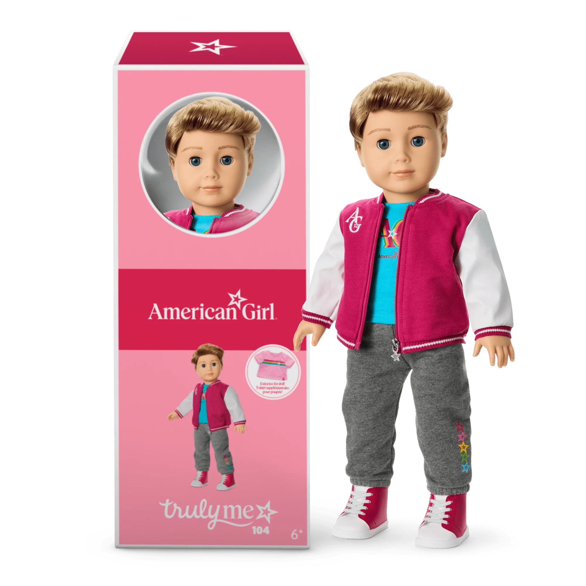 Truly Me™ 18-inch Doll #104, Puppy & Accessories AG™ Star Squad Bundle 23 Truly Me™ 18-inch Doll #104, Puppy & Accessories AG™ Star Squad Bundle