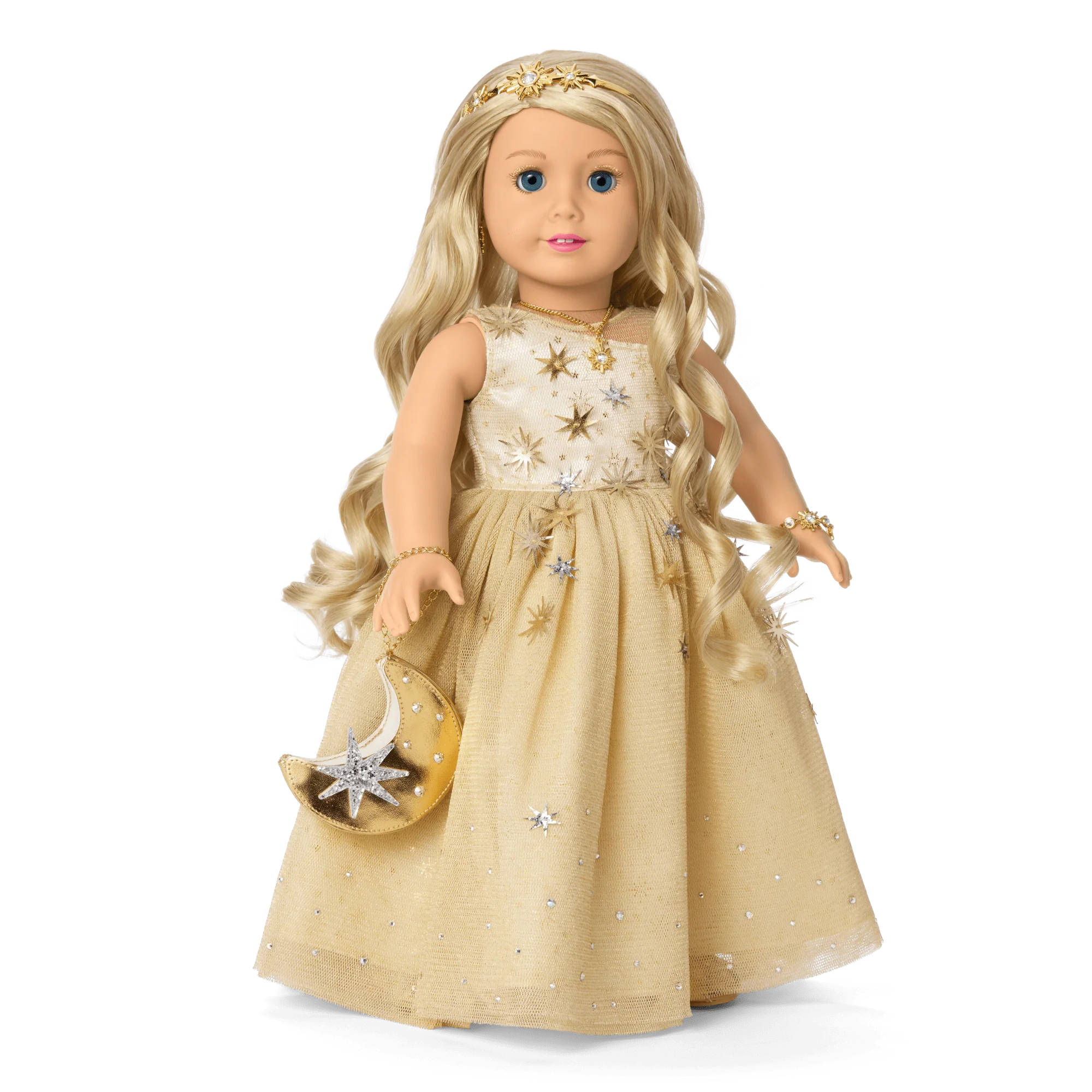American Girl® 2025 Glimmering Gold™ Holiday Collector Doll