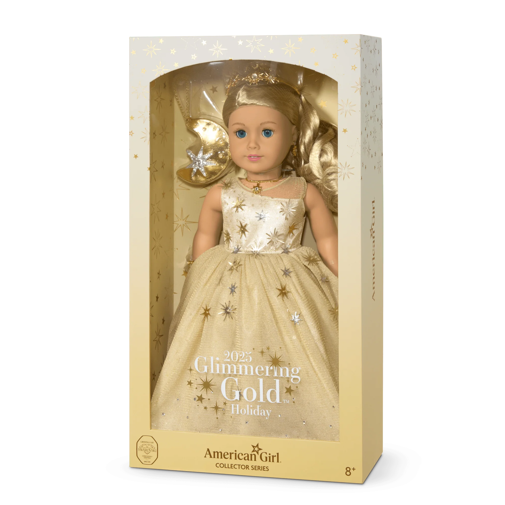 American Girl® 2025 Glimmering Gold™ Holiday Collector Doll