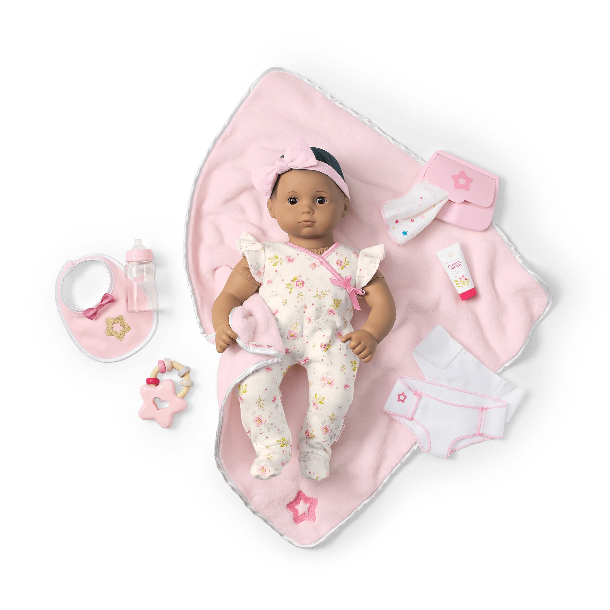 Bitty Baby® Doll #5 with brown hair Care & Play Set 2 Bitty Baby® Doll #5 with brown hair Care & Play Set