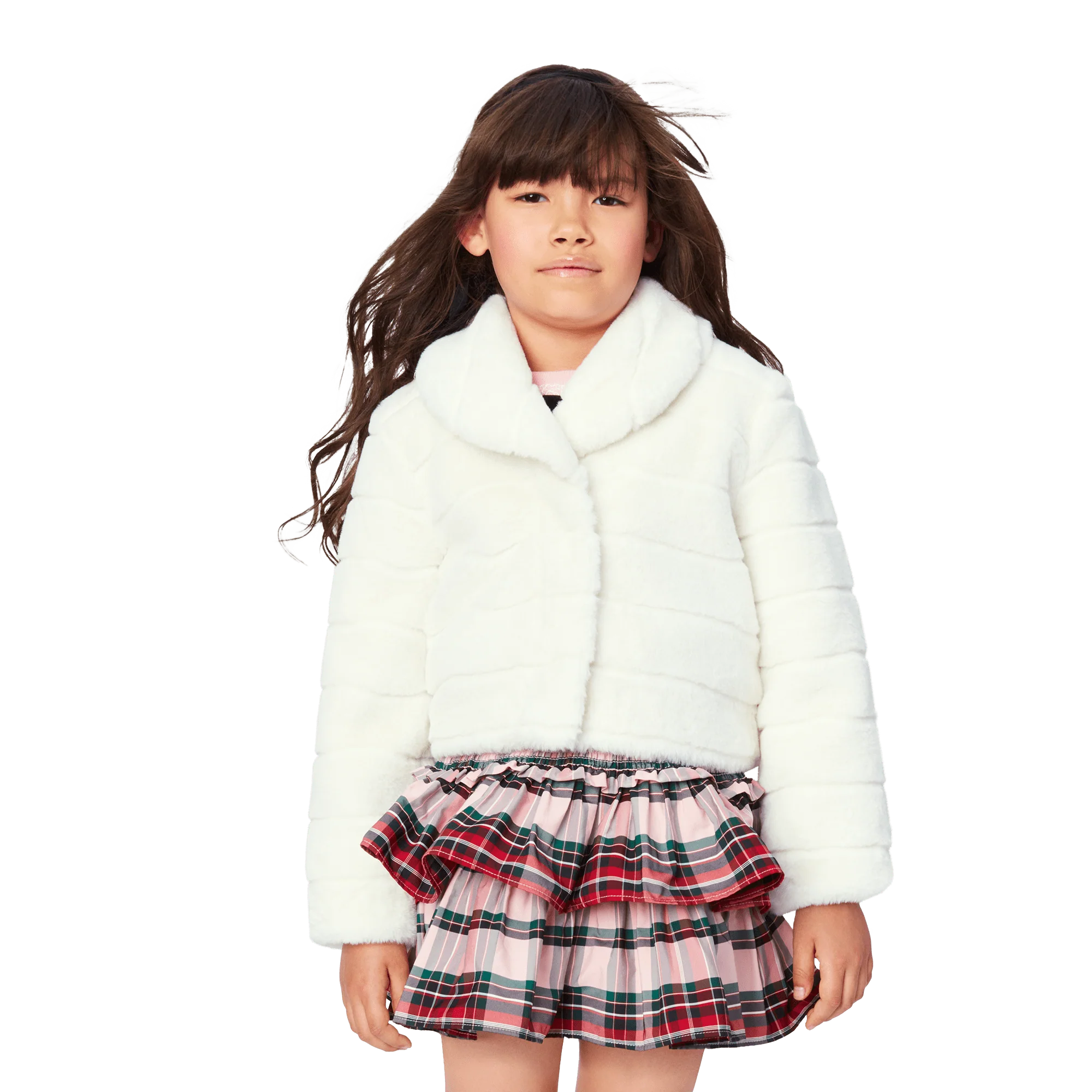 American Girl® x Janie and Jack Winter-White Jacket for Girls