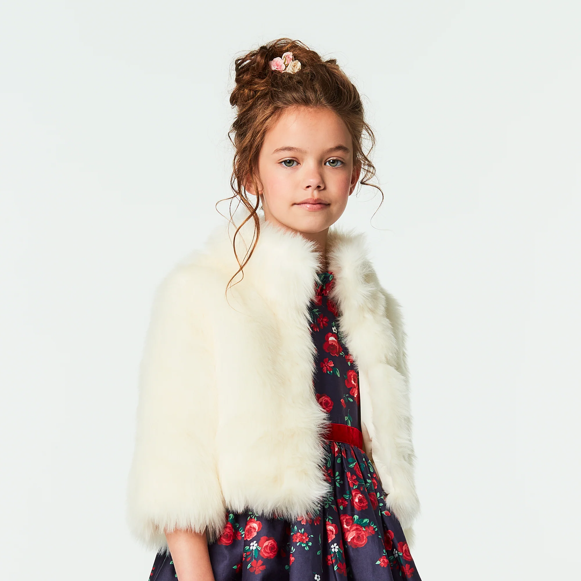 American Girl® x Janie and Jack Soft as Snow Fur Jacket for Girls 1 American Girl® x Janie and Jack Soft as Snow Fur Jacket for Girls
