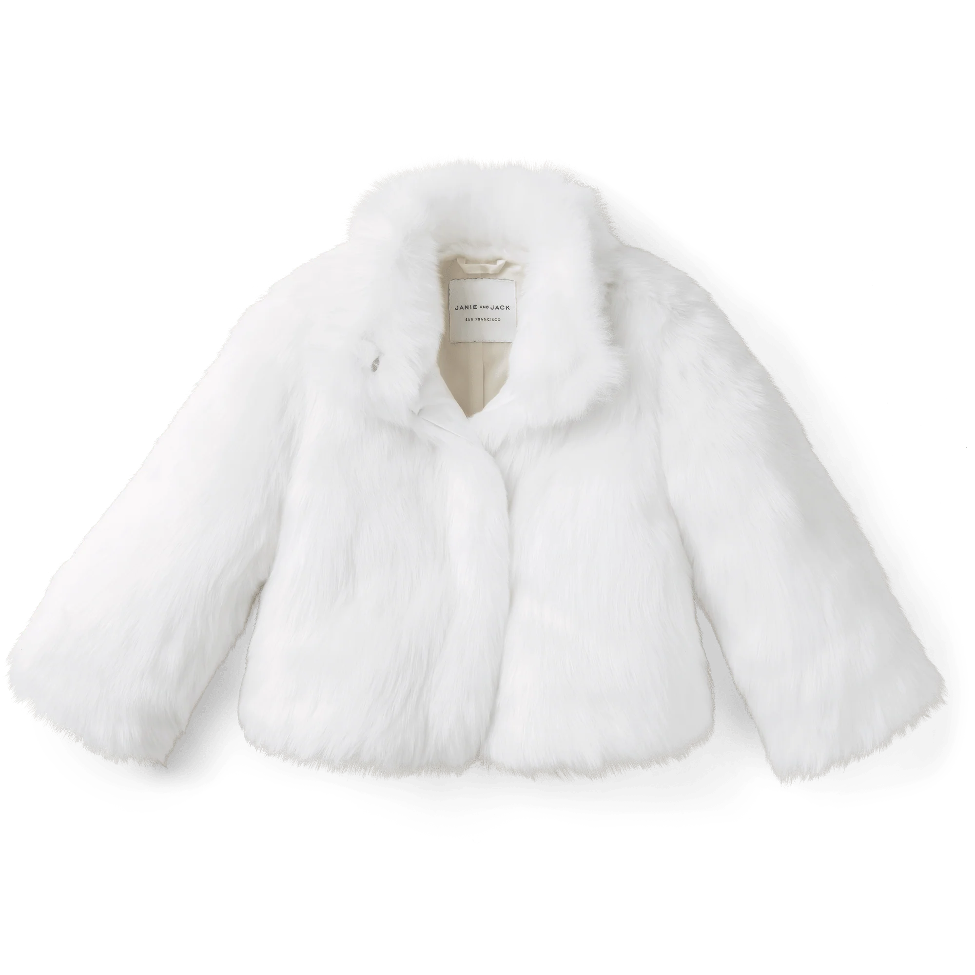 American Girl® x Janie and Jack Soft as Snow Fur Jacket for Girls 3 American Girl® x Janie and Jack Soft as Snow Fur Jacket for Girls