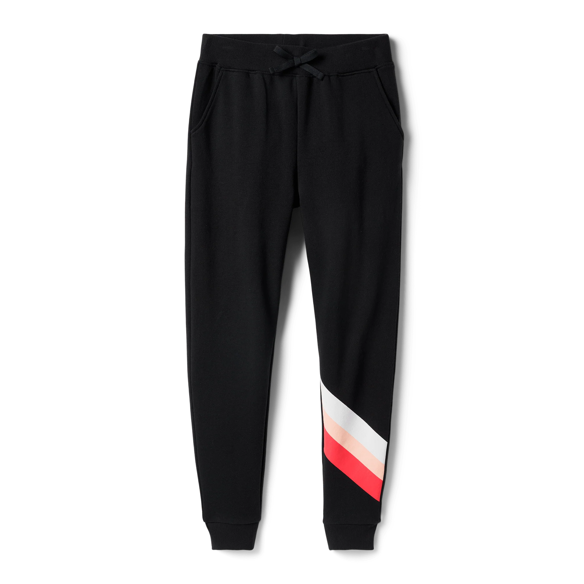 American Girl® x Janie and Jack: Maritza’s™ Black Striped Joggers for Girls 1 American Girl® x Janie and Jack: Maritza’s™ Black Striped Joggers for Girls