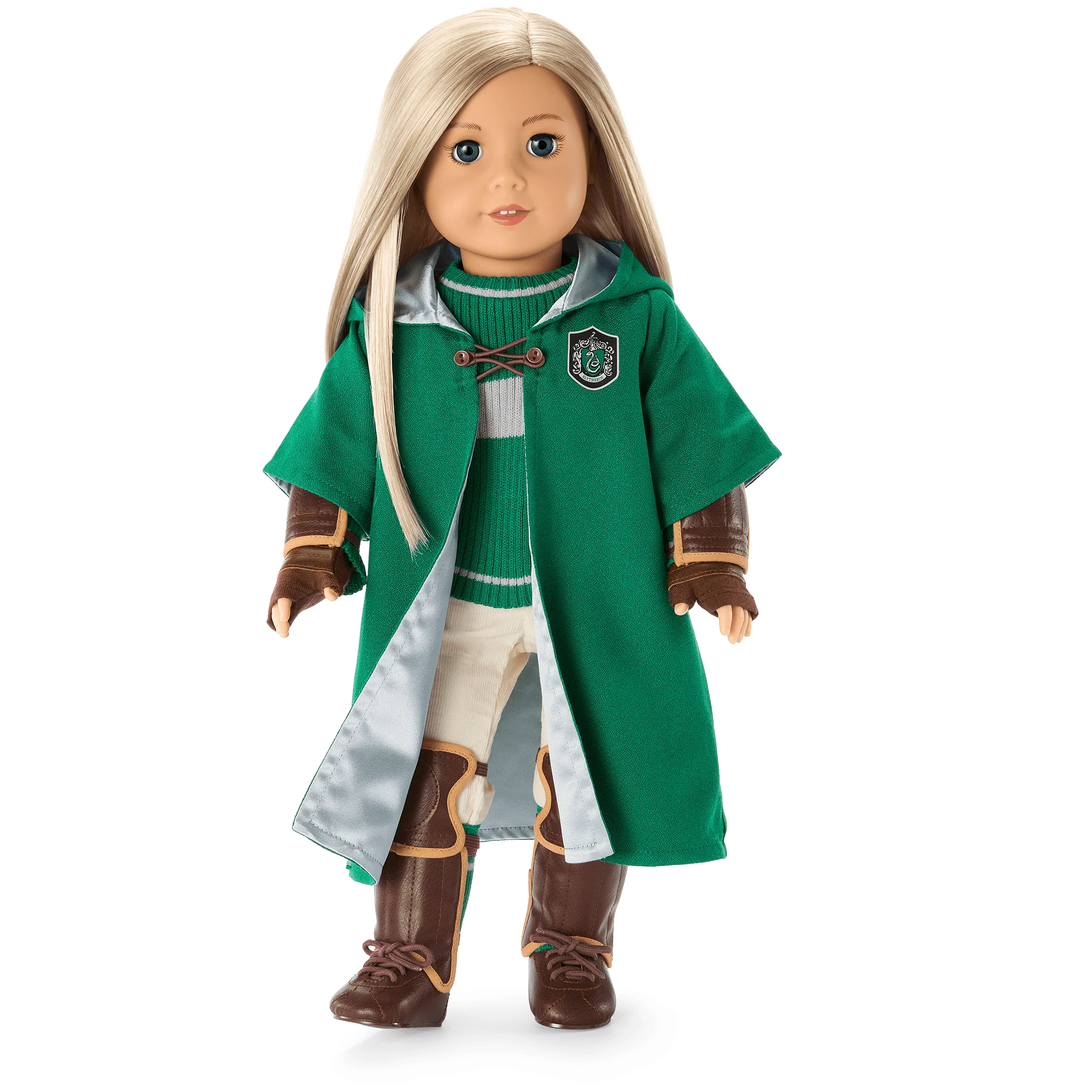 American Girl® Slytherin™ Quidditch™ Uniform for 18-inch Dolls